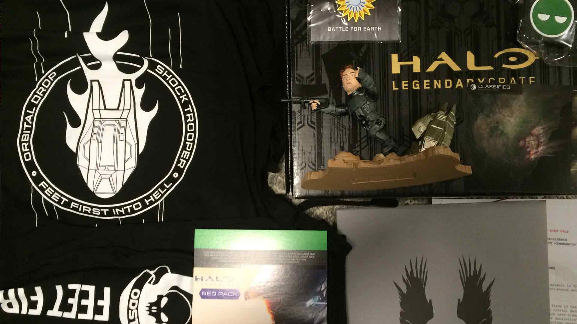 Halo Legendary Loot Crate: ODST Unboxing Review