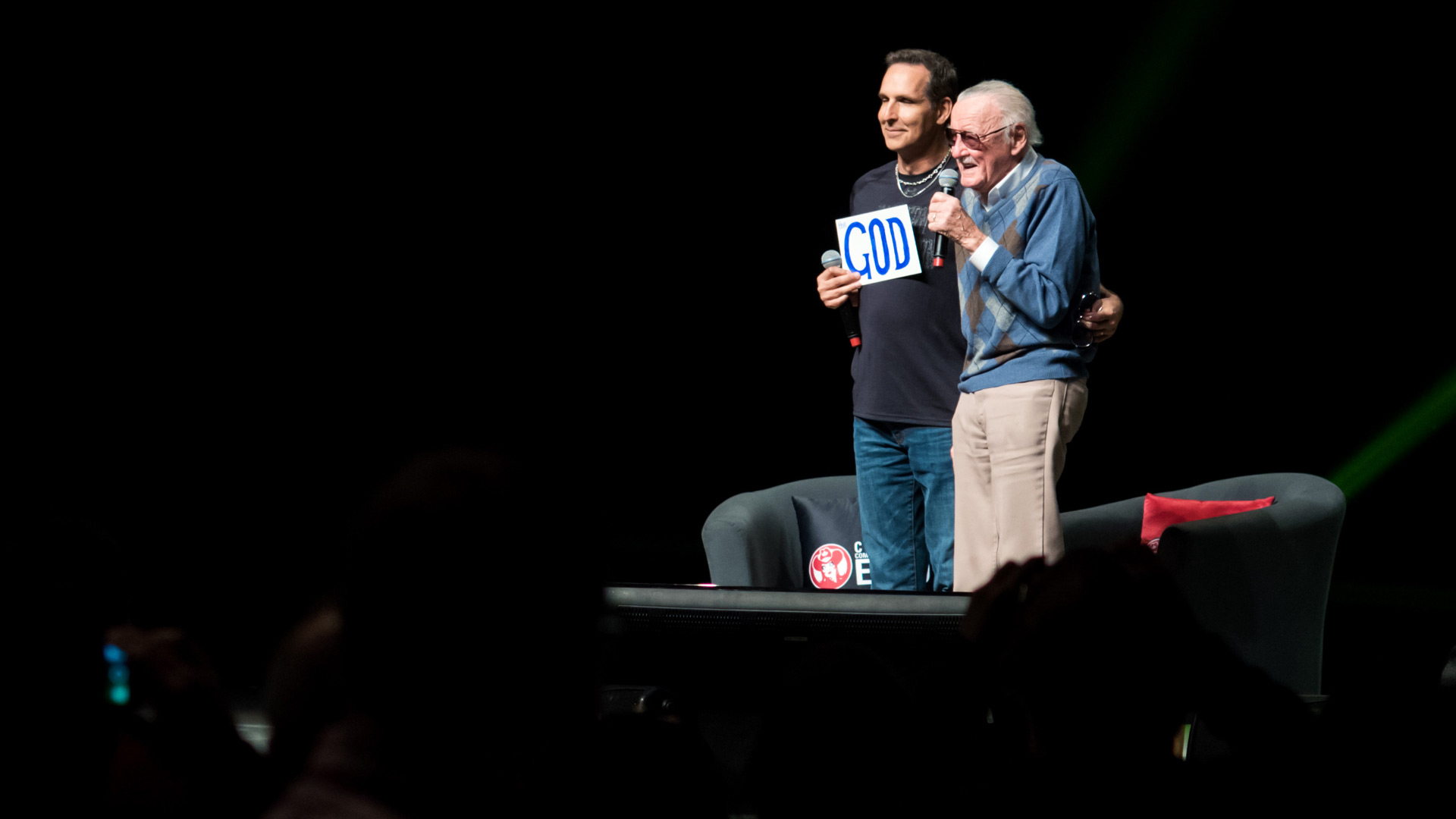 Stan Lee and Todd McFarlane Calgary Expo 2017