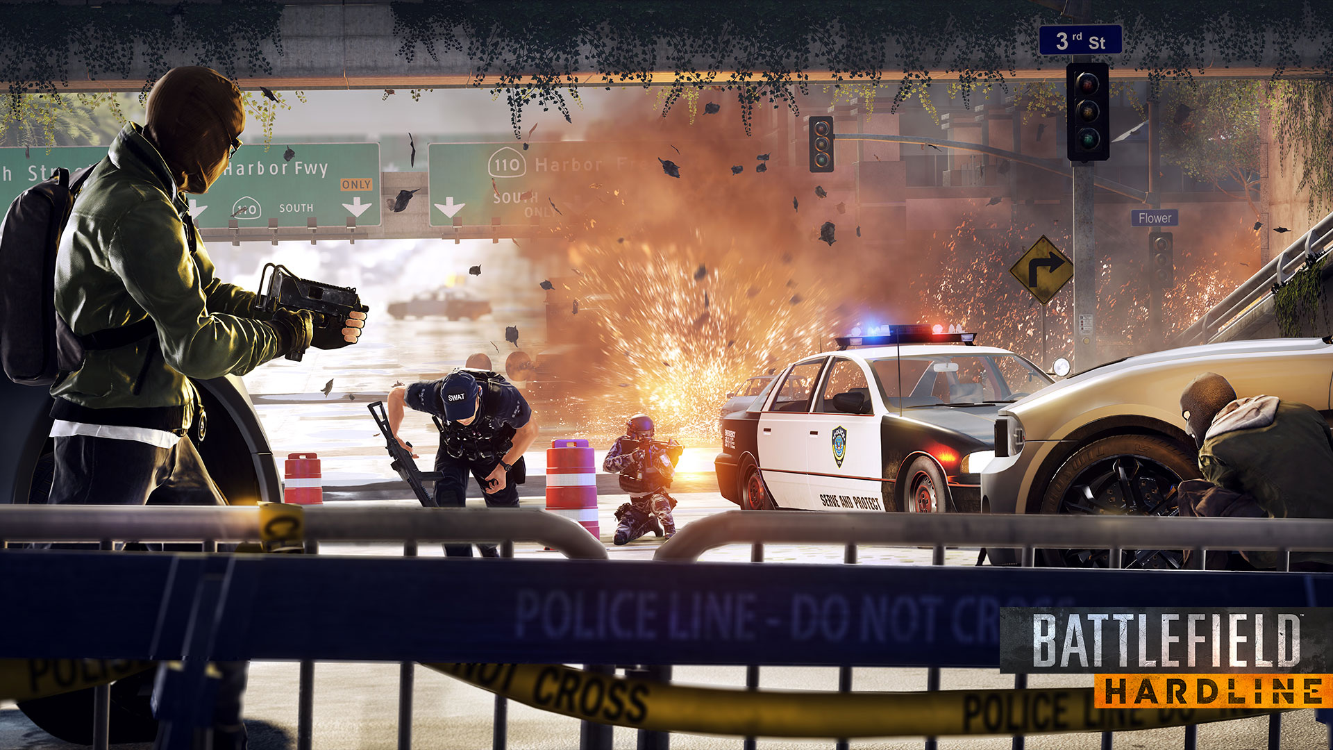 Battlefield Hardline Review Xbox Wallpaper Screenshot