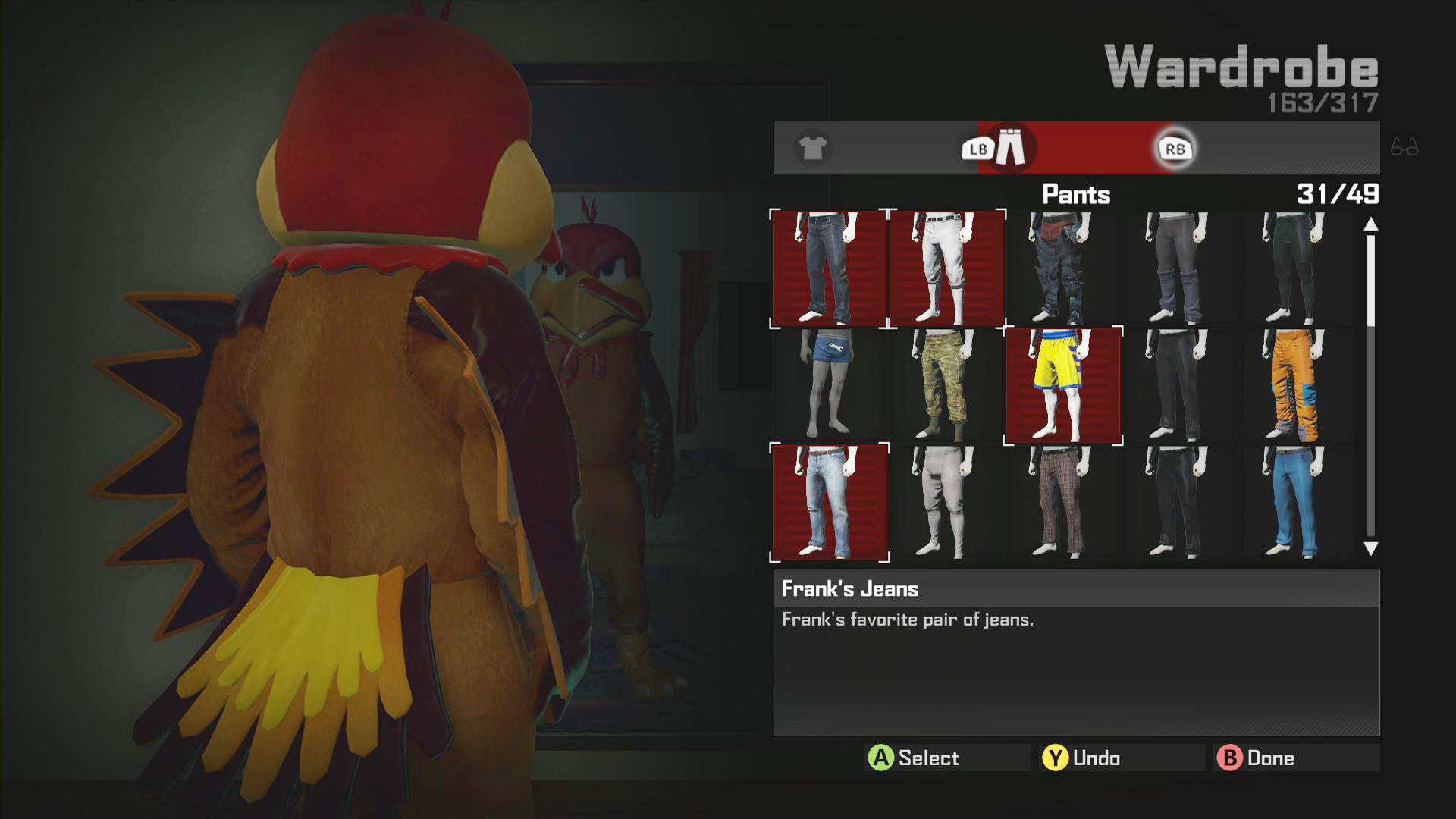 Dead Rising 4 Pants and Clothing collection