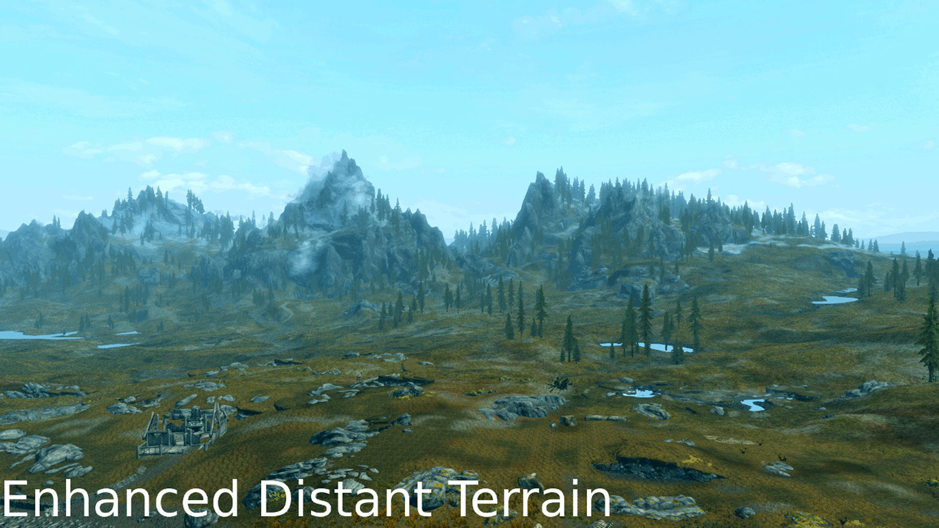 Skyrim: Special Edition Enhanced Distant Terrain Mod
