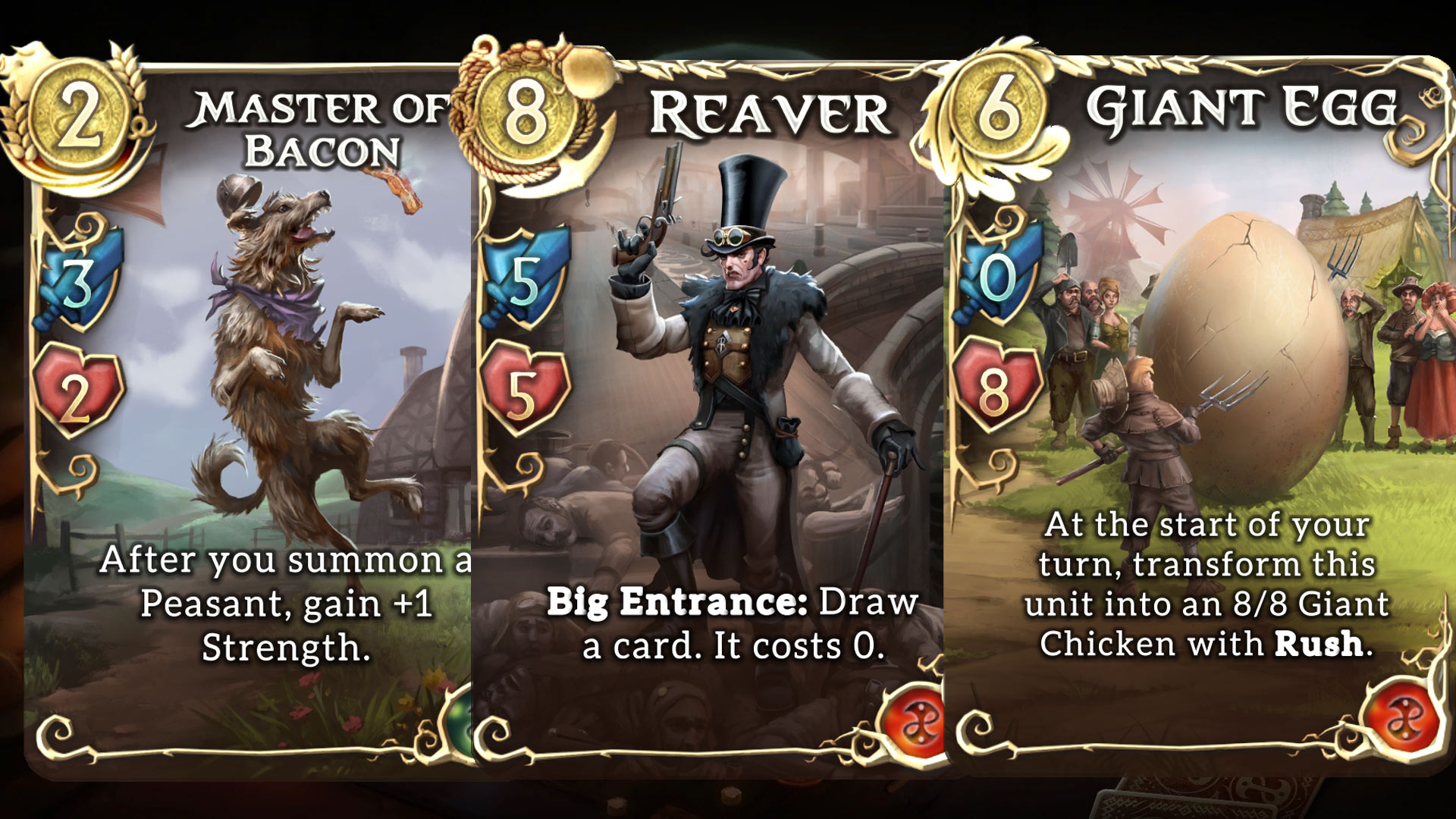 fable fortune steam trading card images