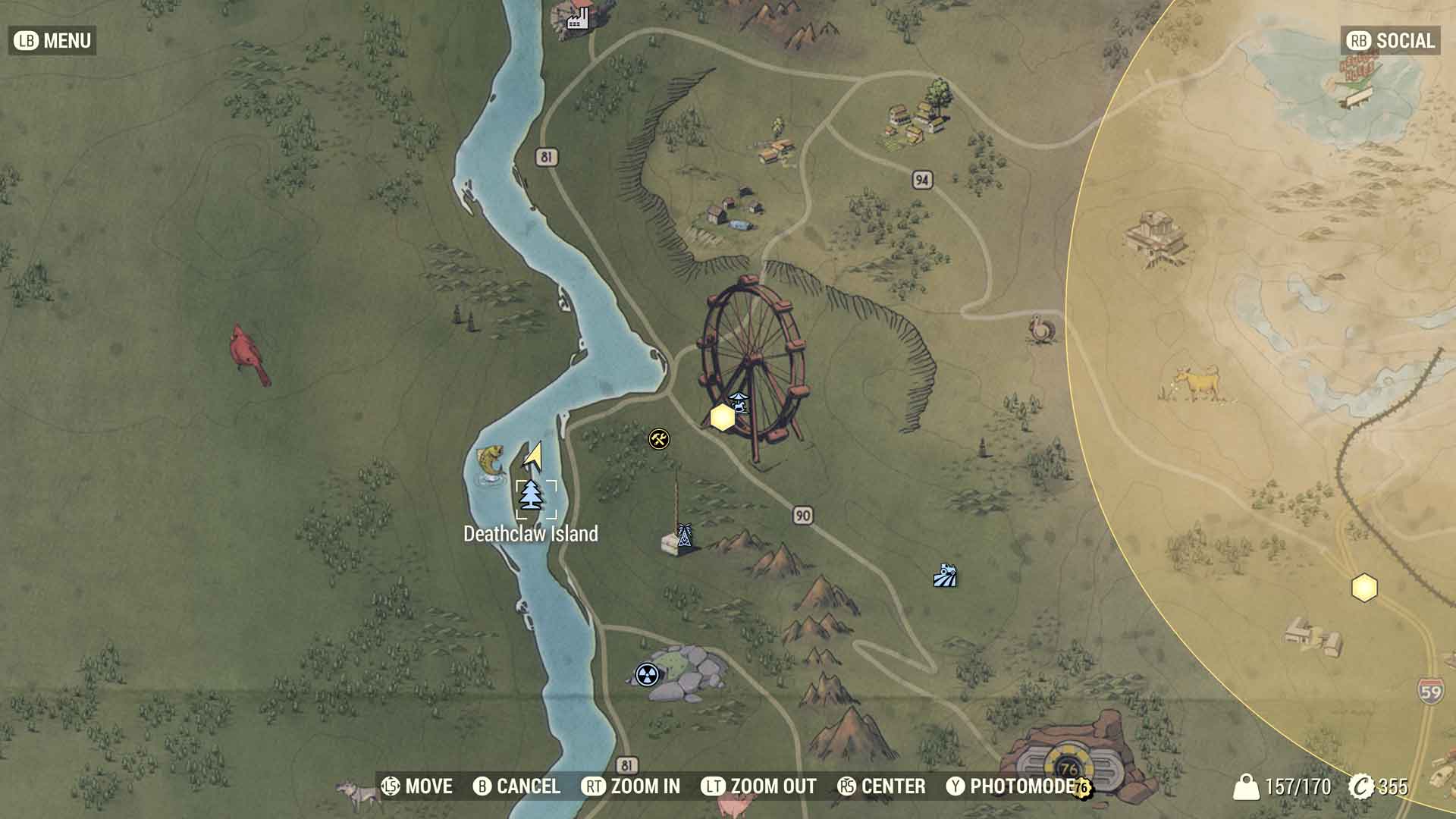 Fallout 76 Deathclaw Island Guide Screenshot