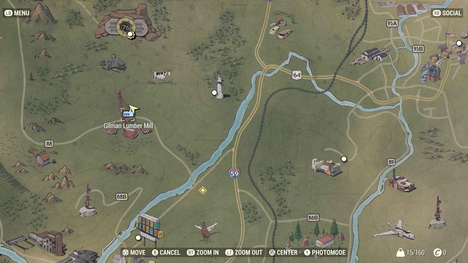 Fallout 76 Gilman Lumber Mill Guide Screenshot