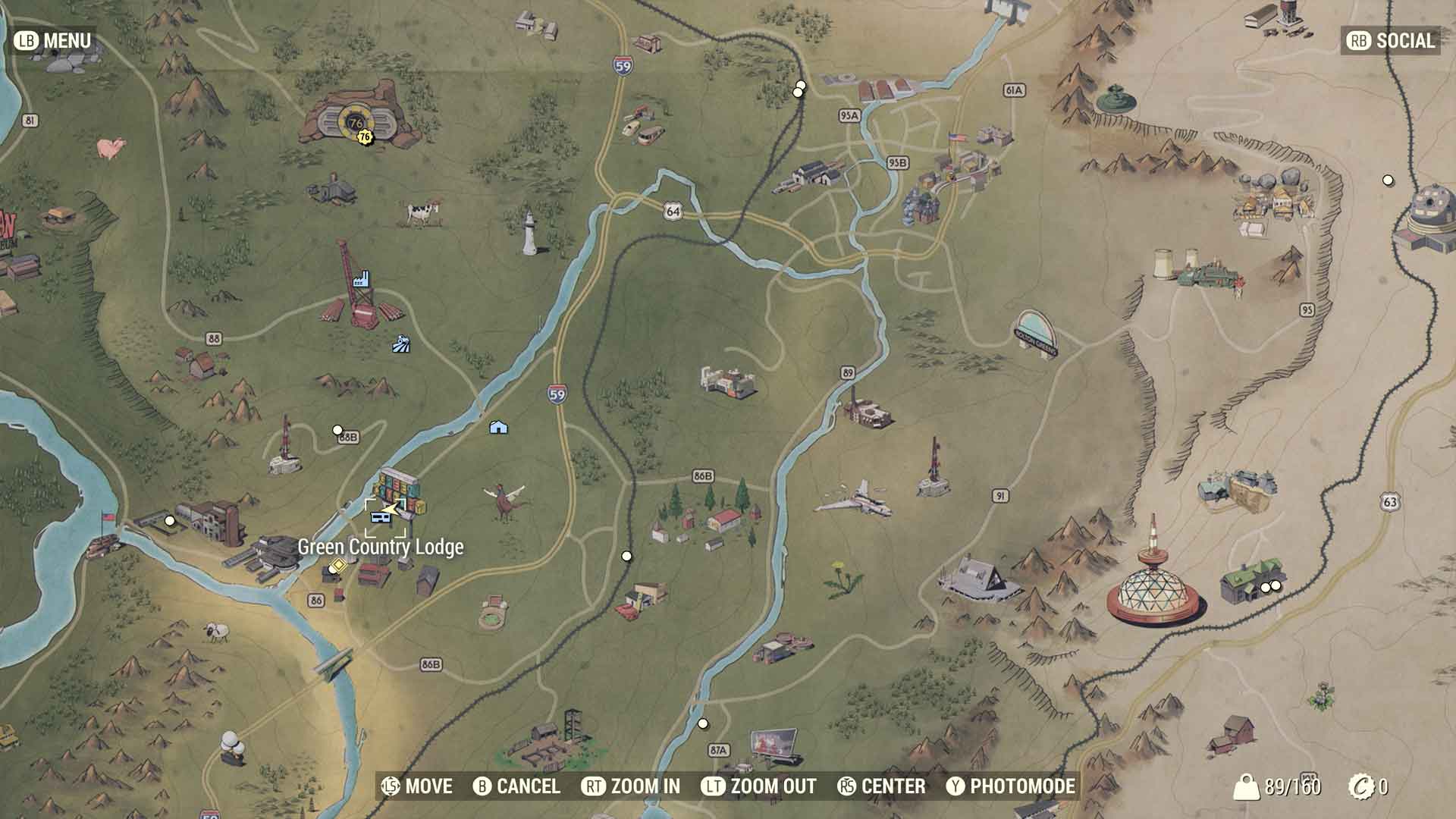 Fallout 76 Green Country Lodge Guide Screenshot