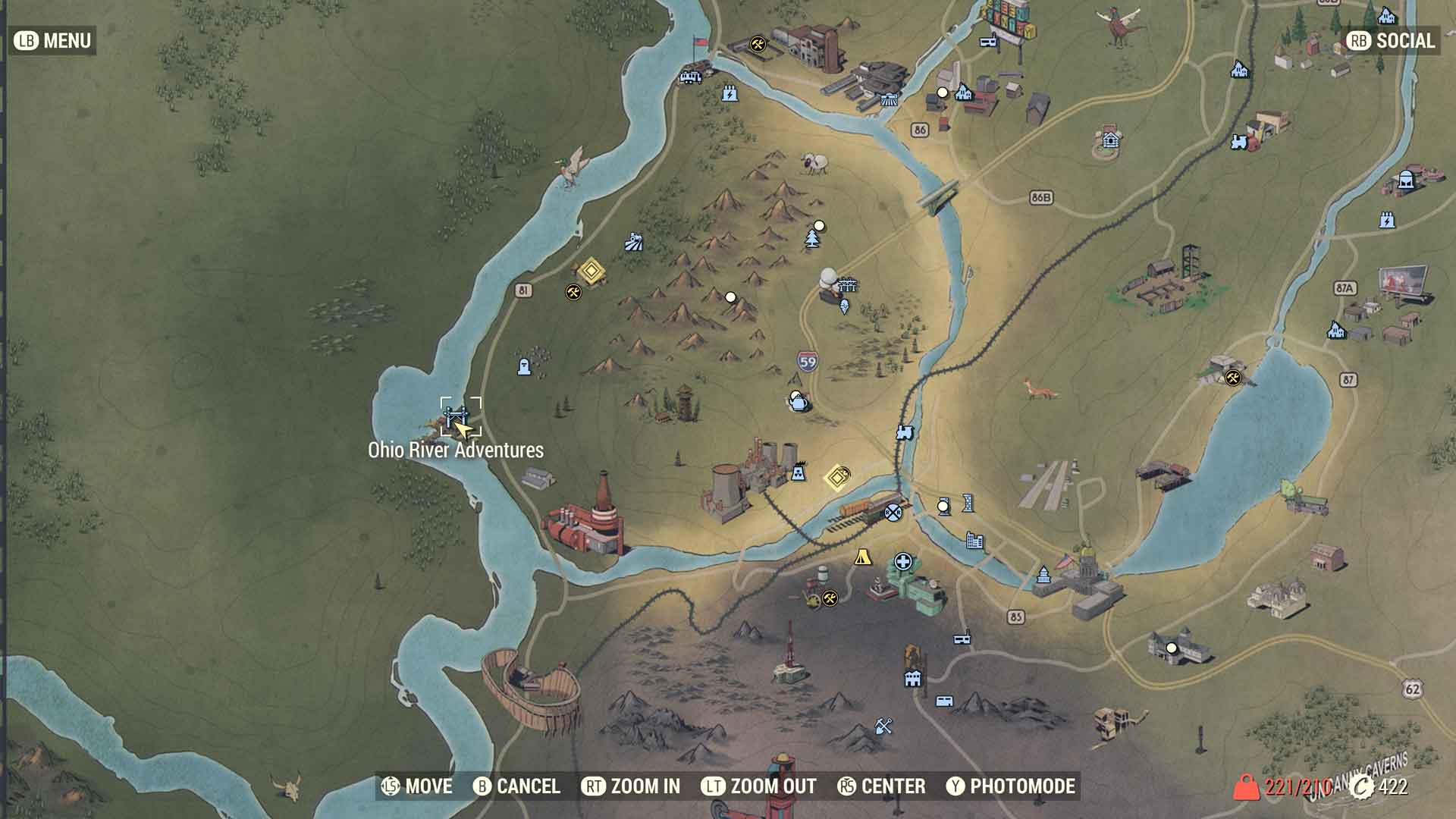 Fallout 76 Ohio River Adventures Guide Screenshot