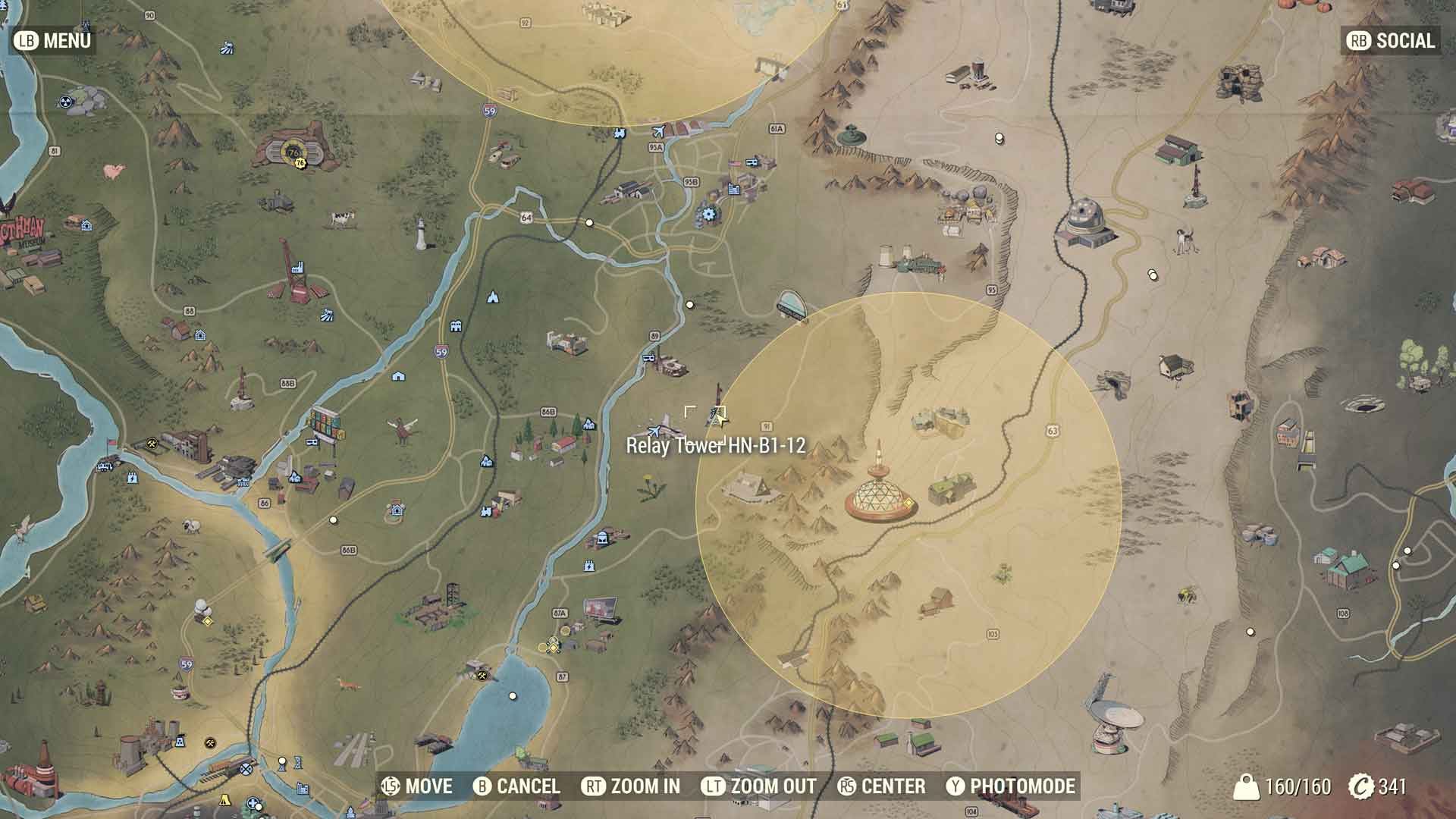Fallout 76 Relay Tower HN-B1-12 Guide Screenshot