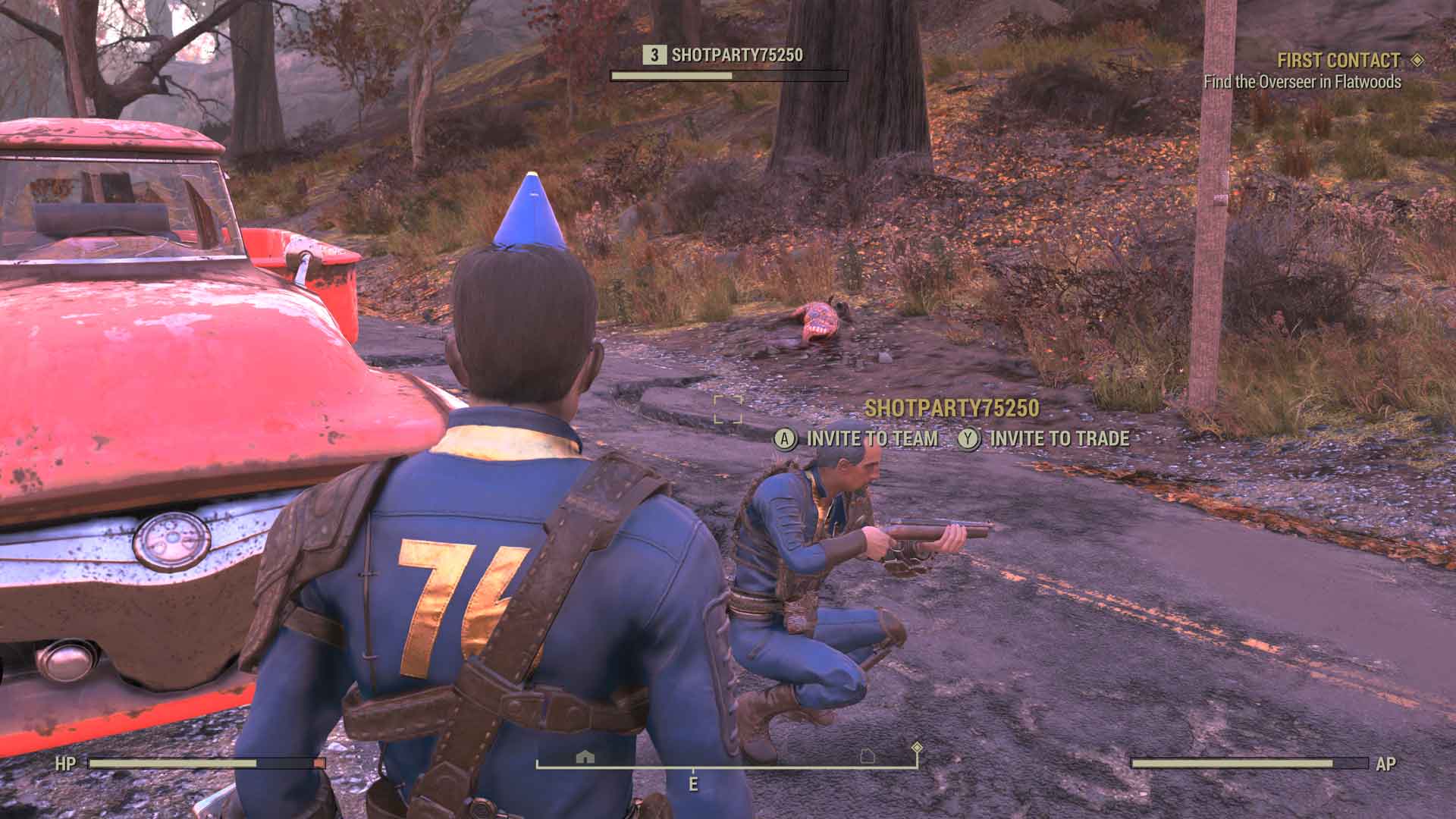 Fallout 76 Team Creation Guide Screenshot