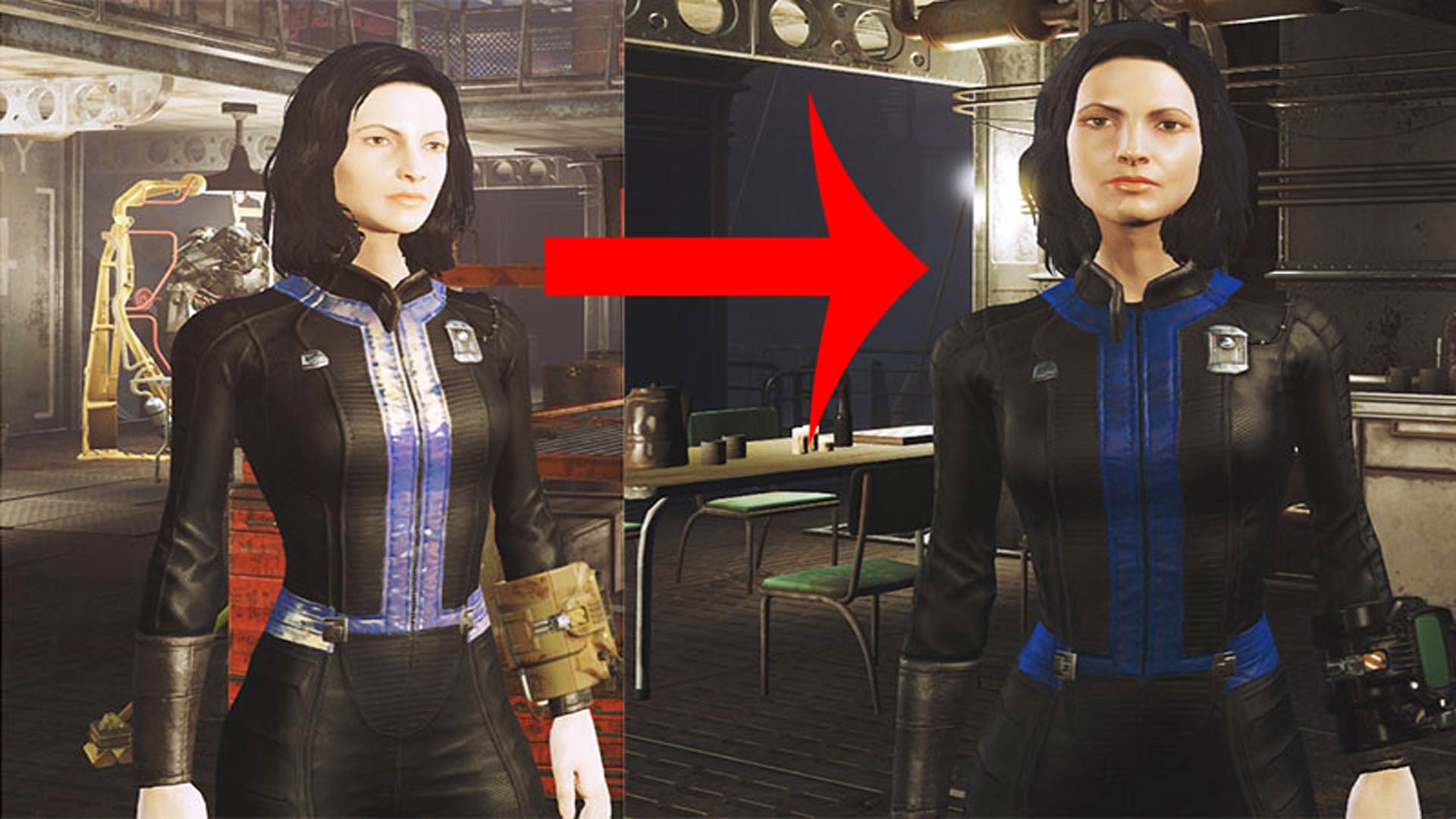 Fallout 4 Vault Suit Recolors