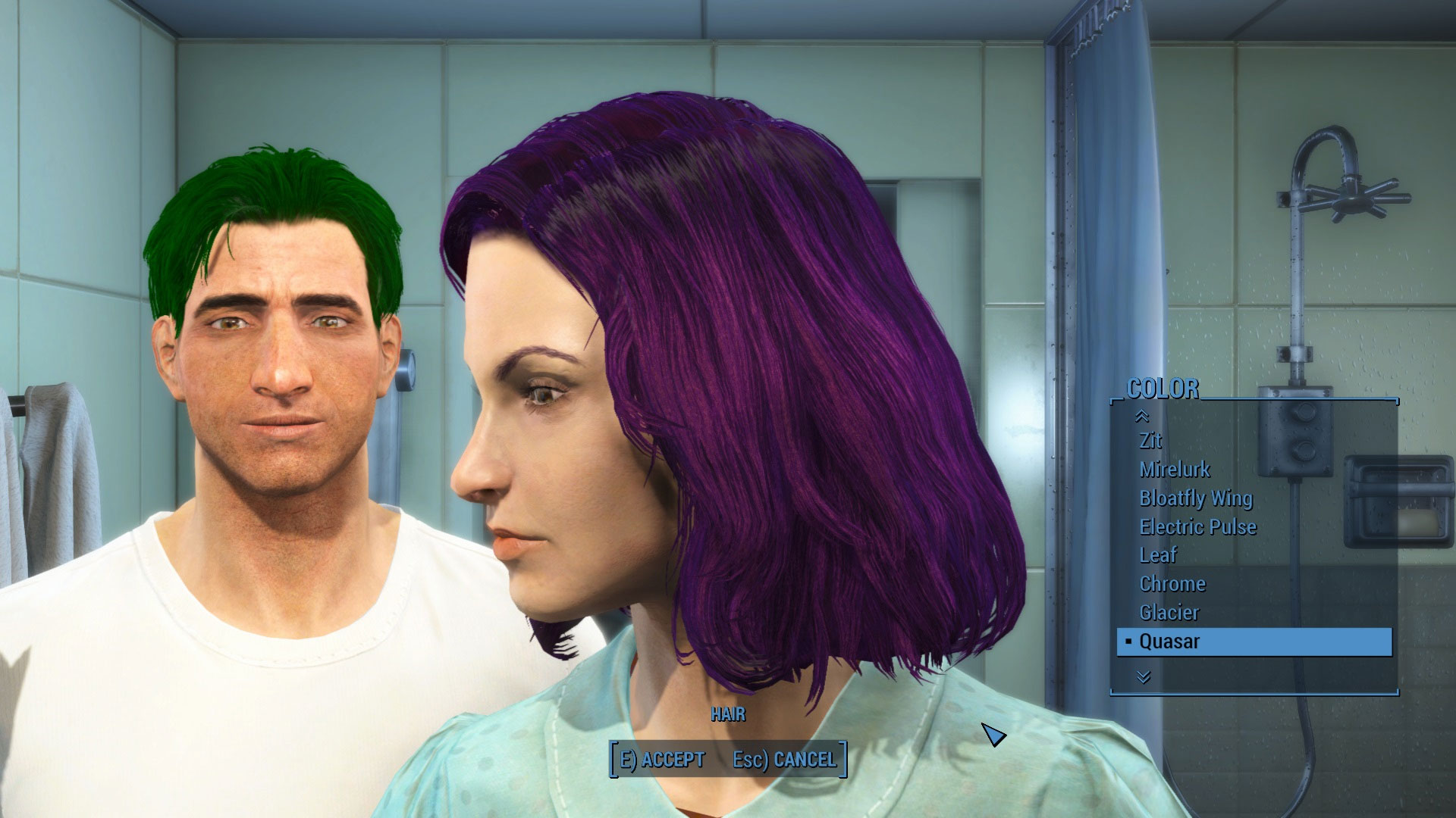 Fallout 4 Standalone Epic Hair Colors Mod
