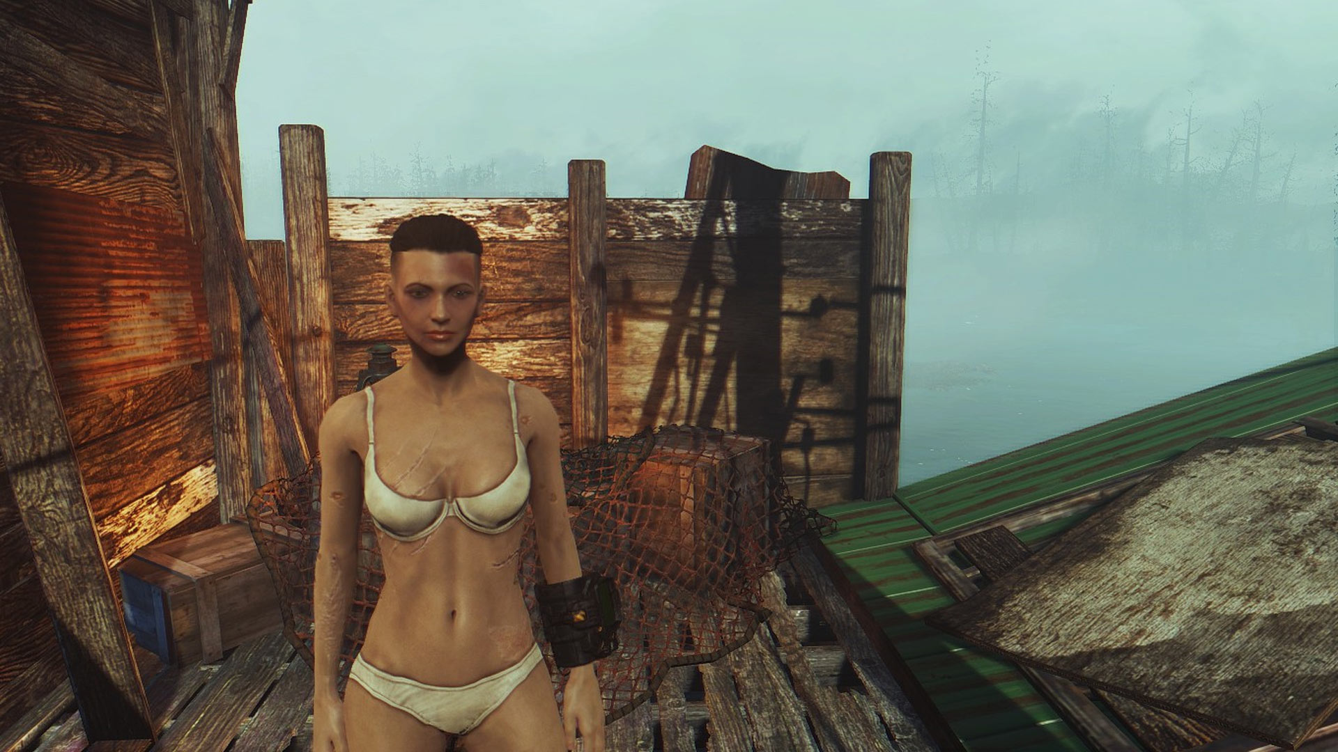Fallout 4 Body Scars Mod.