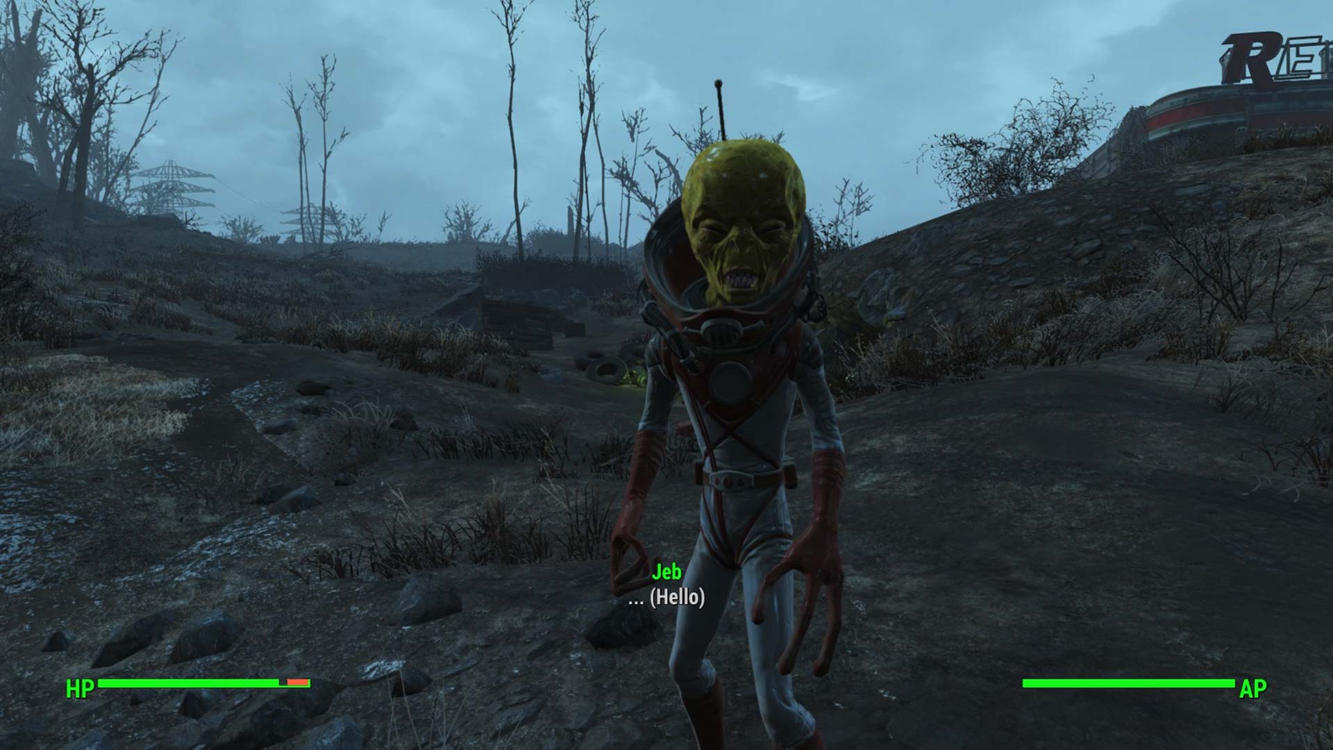 Fallout 4 Alien Companion Mod