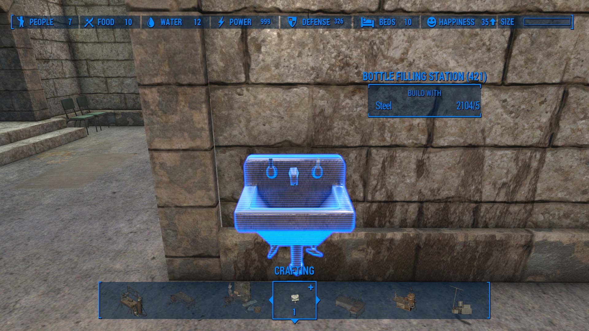 Fallout 4 The Bottle Filling Station Mod