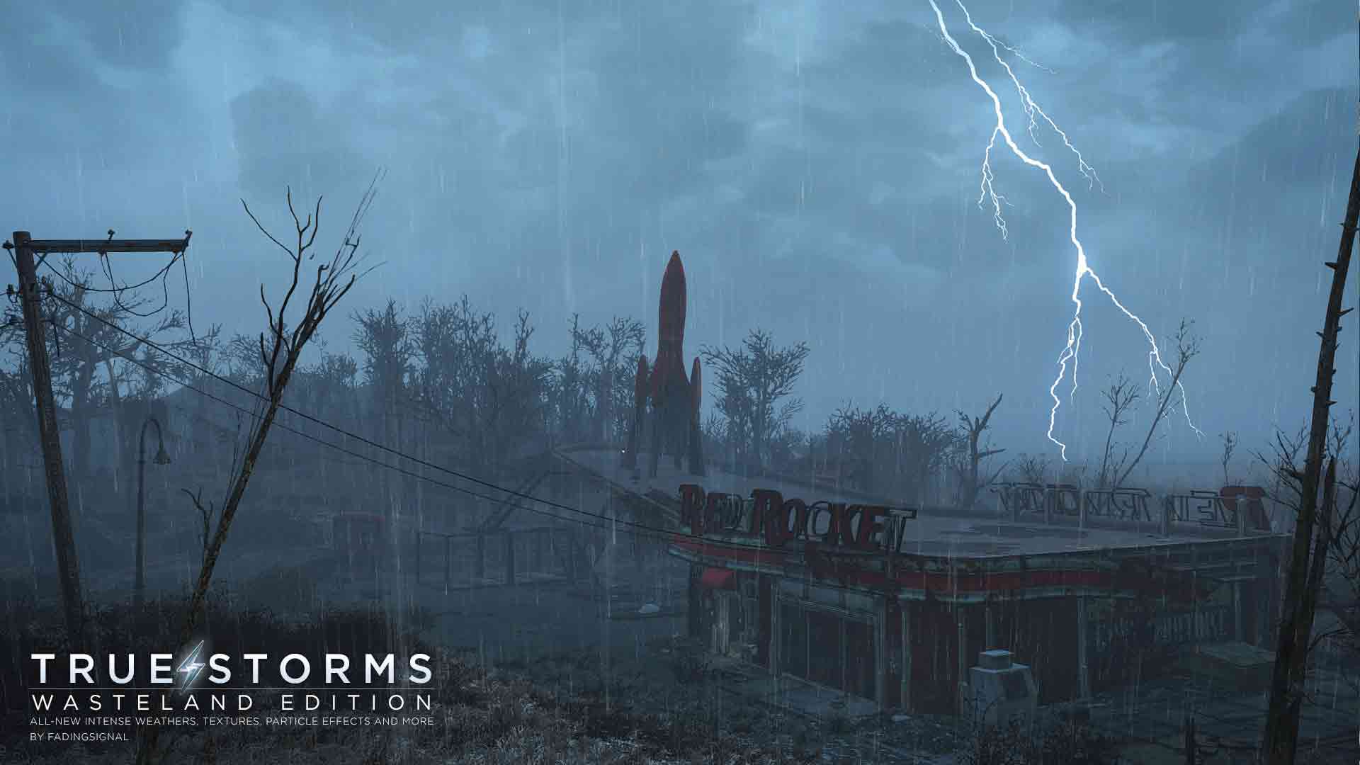 Fallout 4 True Storms - Wasteland Edition Mod