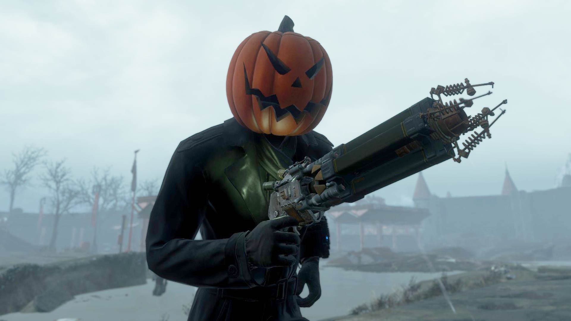 Fallout 4 Halloween Pumpkin Masks Mod