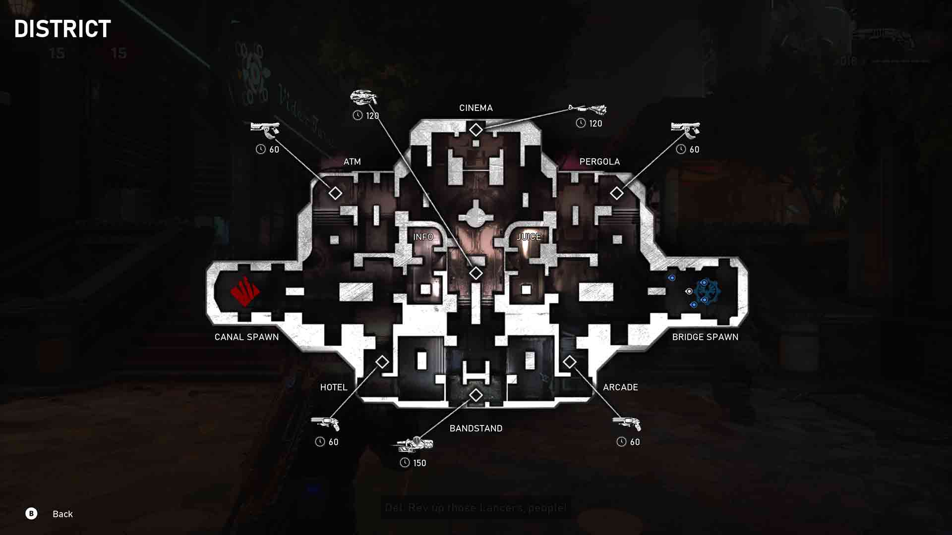 Gears 5: District Map Layout