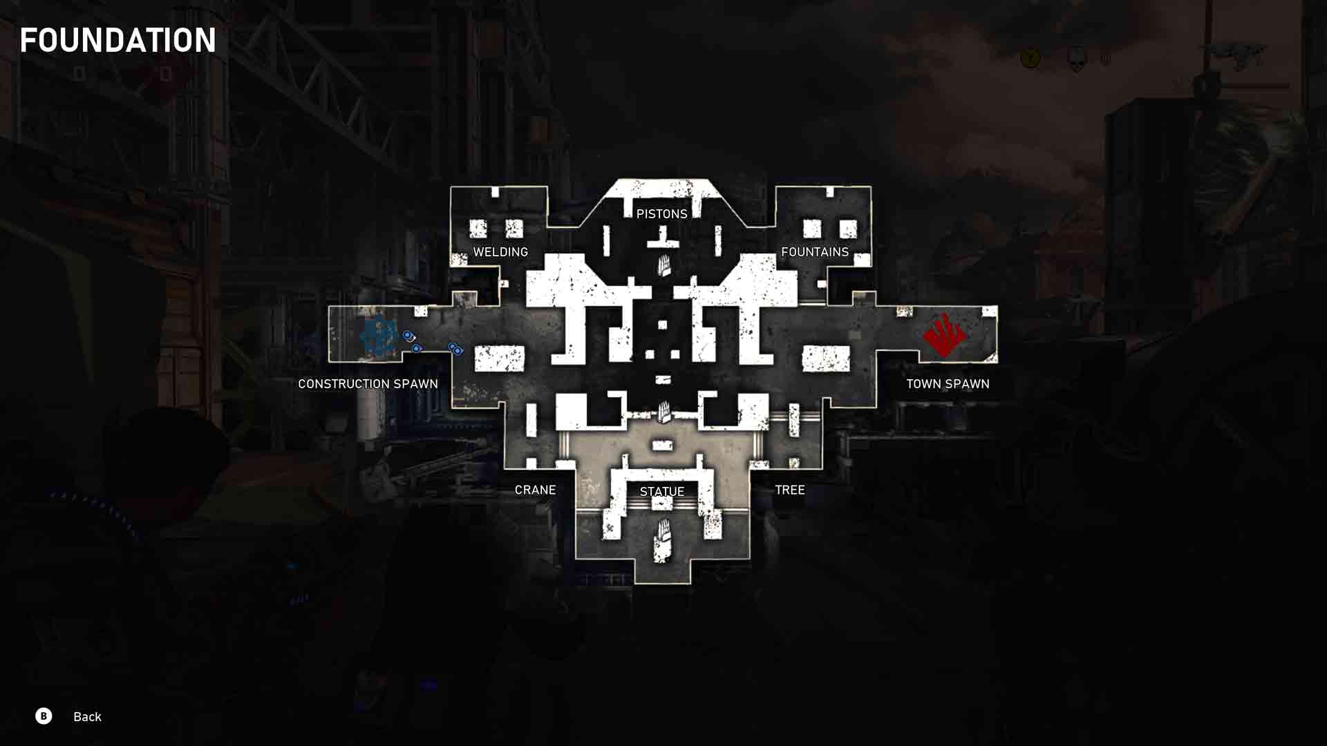 Gears 5: Foundation Map Layout
