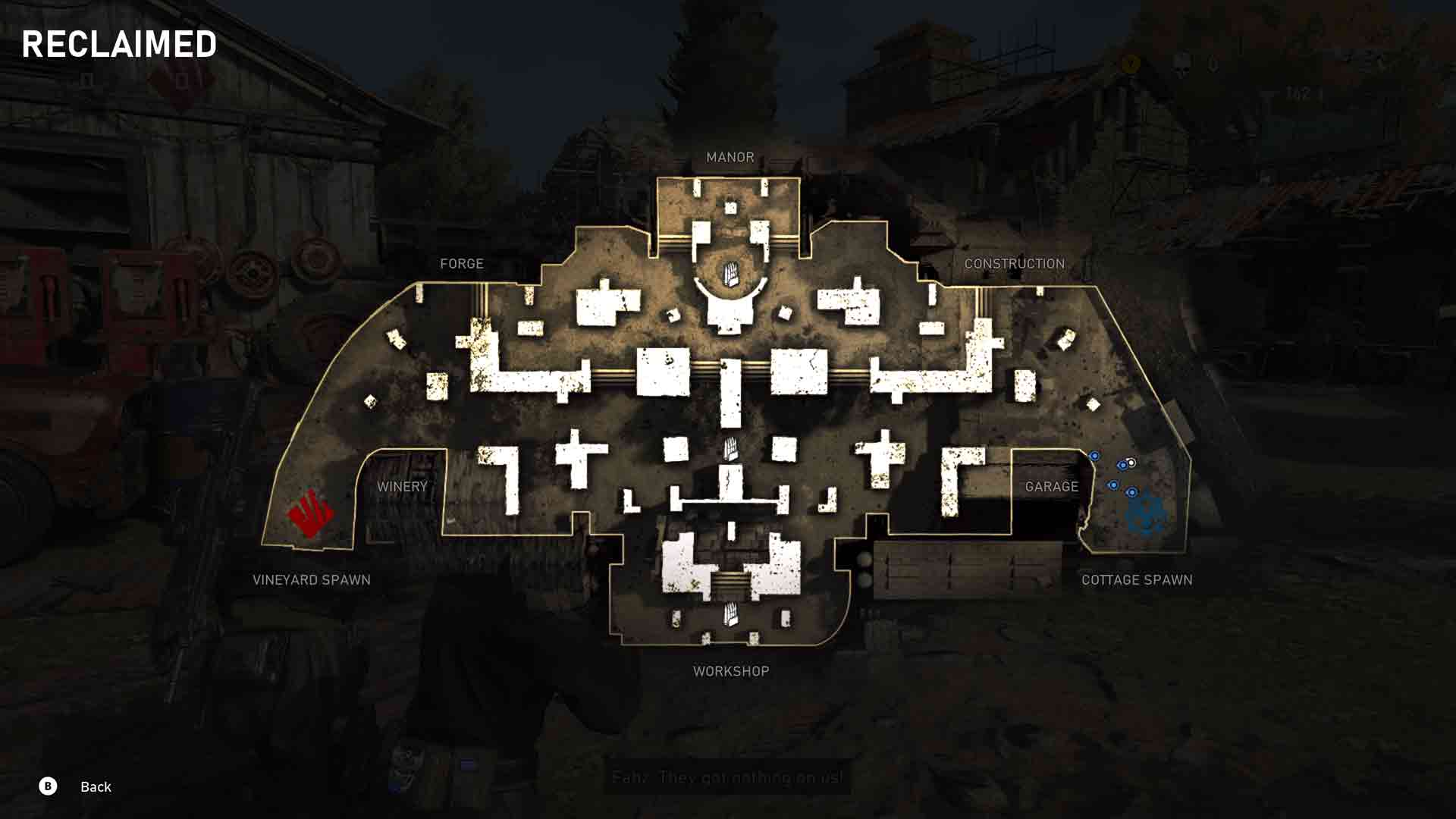 Gears 5: Reclaimed Map Layout