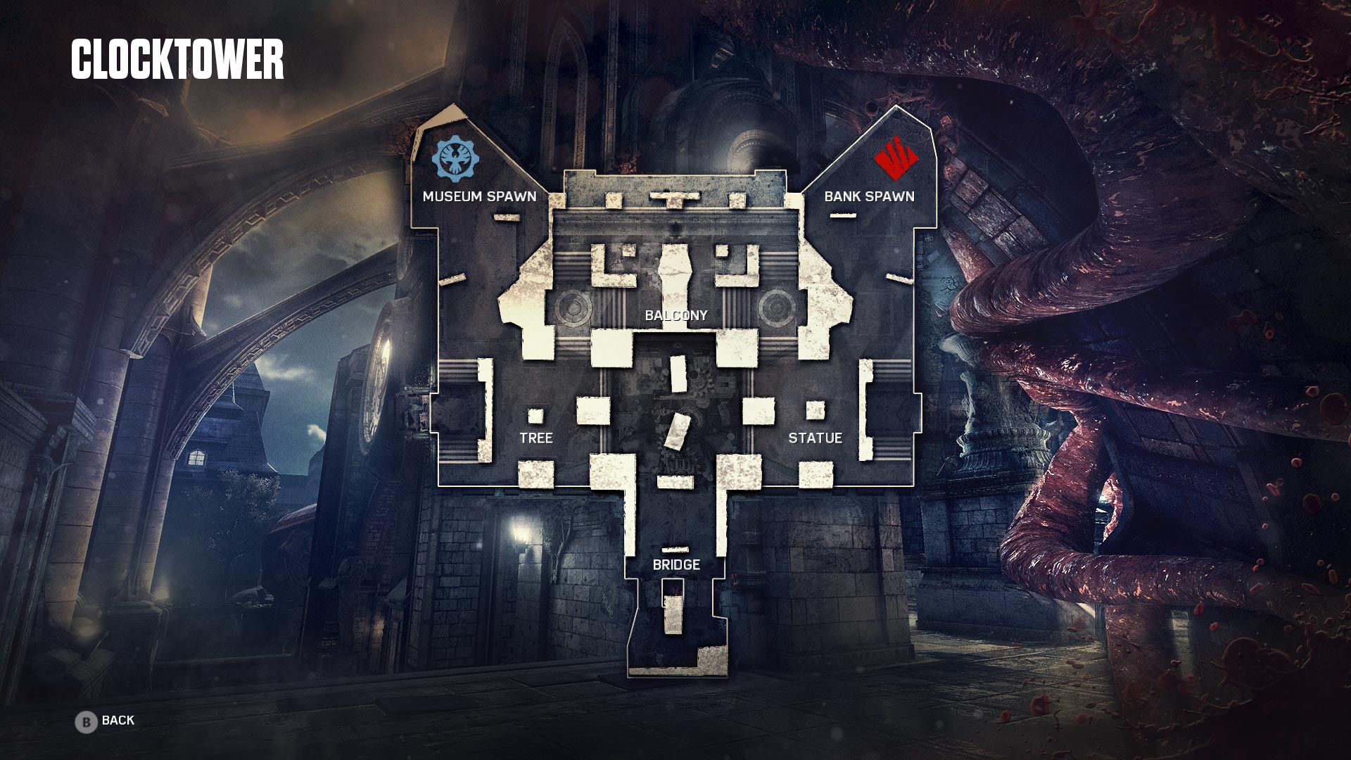 Gears of War 4 Clocktower Multiplayer Map