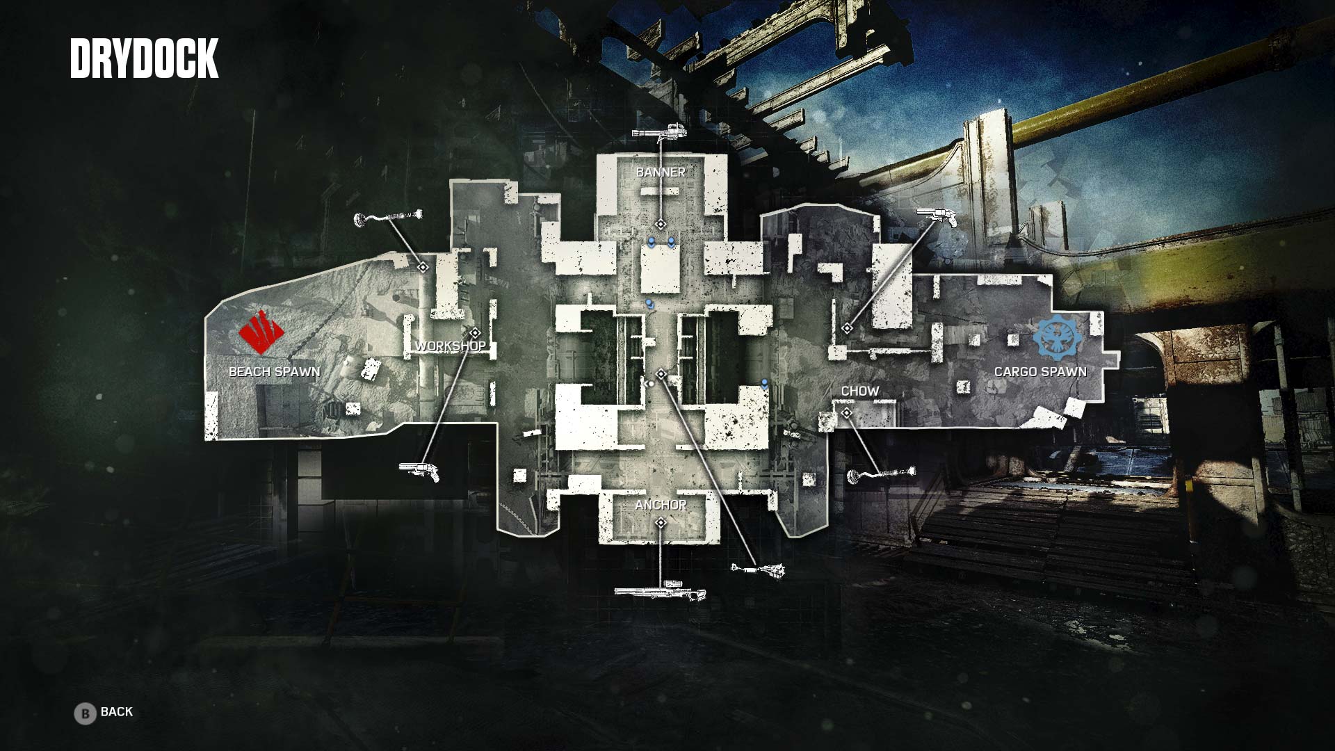 Gears of War 4 Drydock Multiplayer Map
