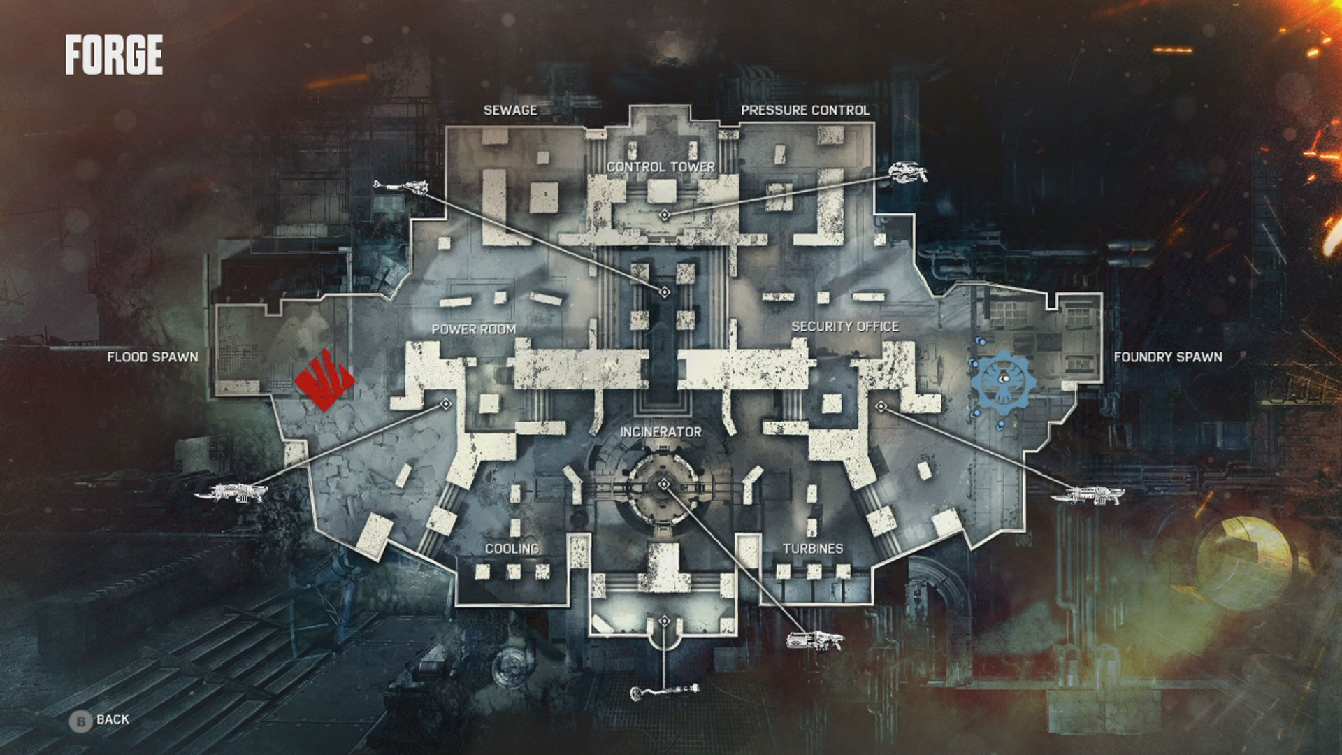 Gears of War 4 Forge Multiplayer Map
