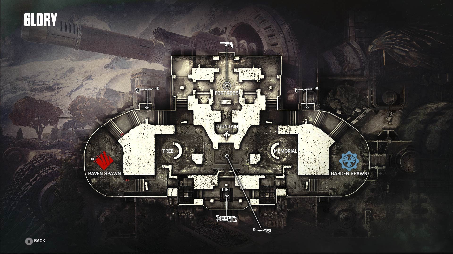 Gears of War 4 Glory Multiplayer Map