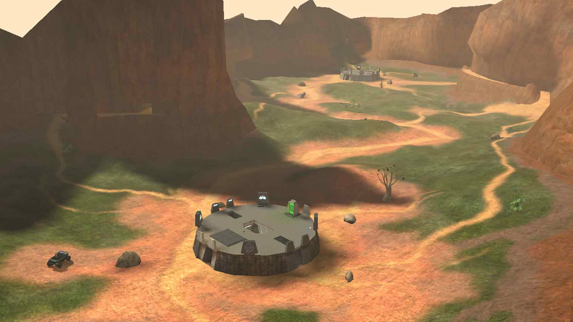 Halo: Combat Evolved Blood Gulch Map