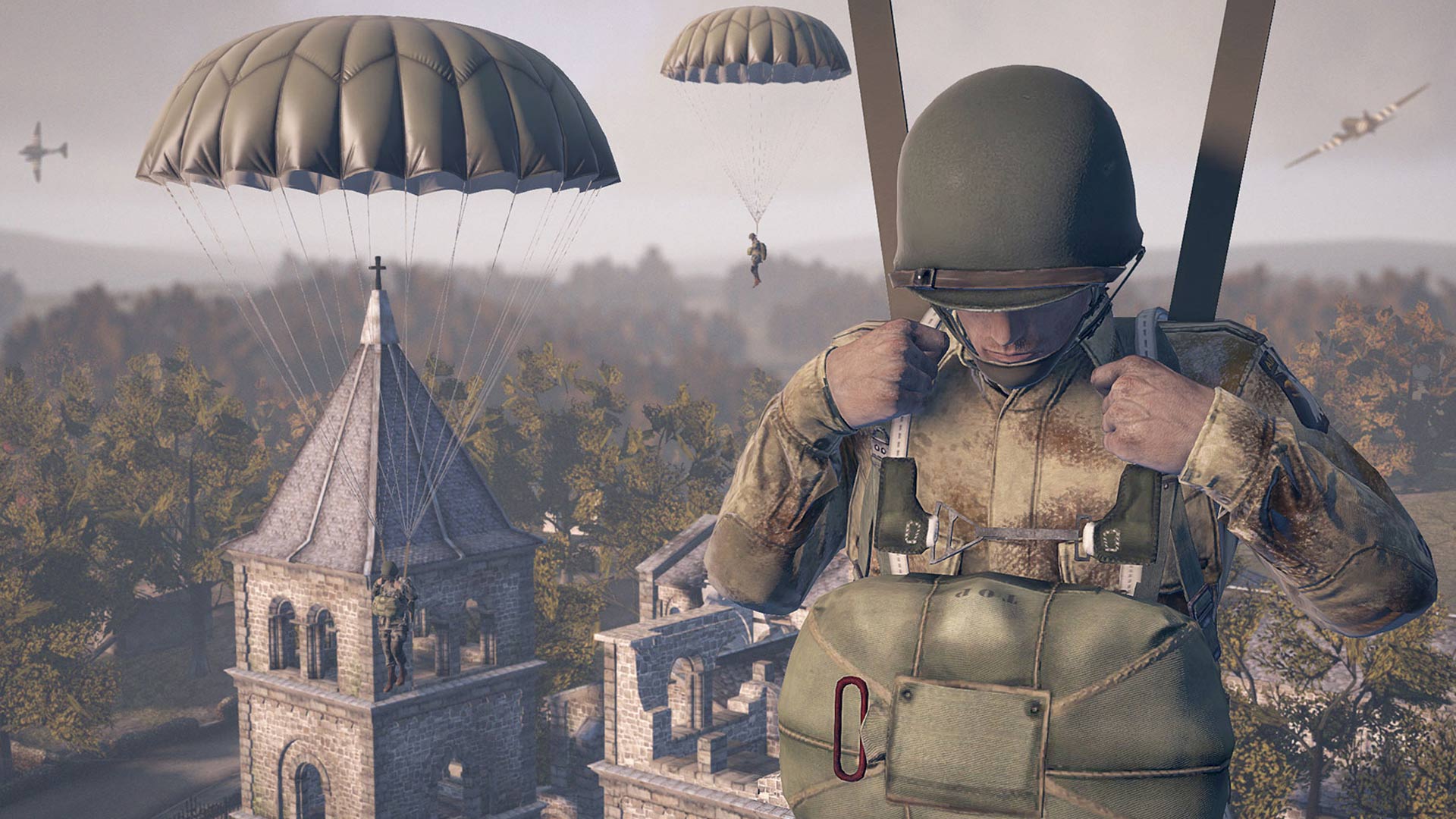 Heroes and Generals Parachute Screenshot