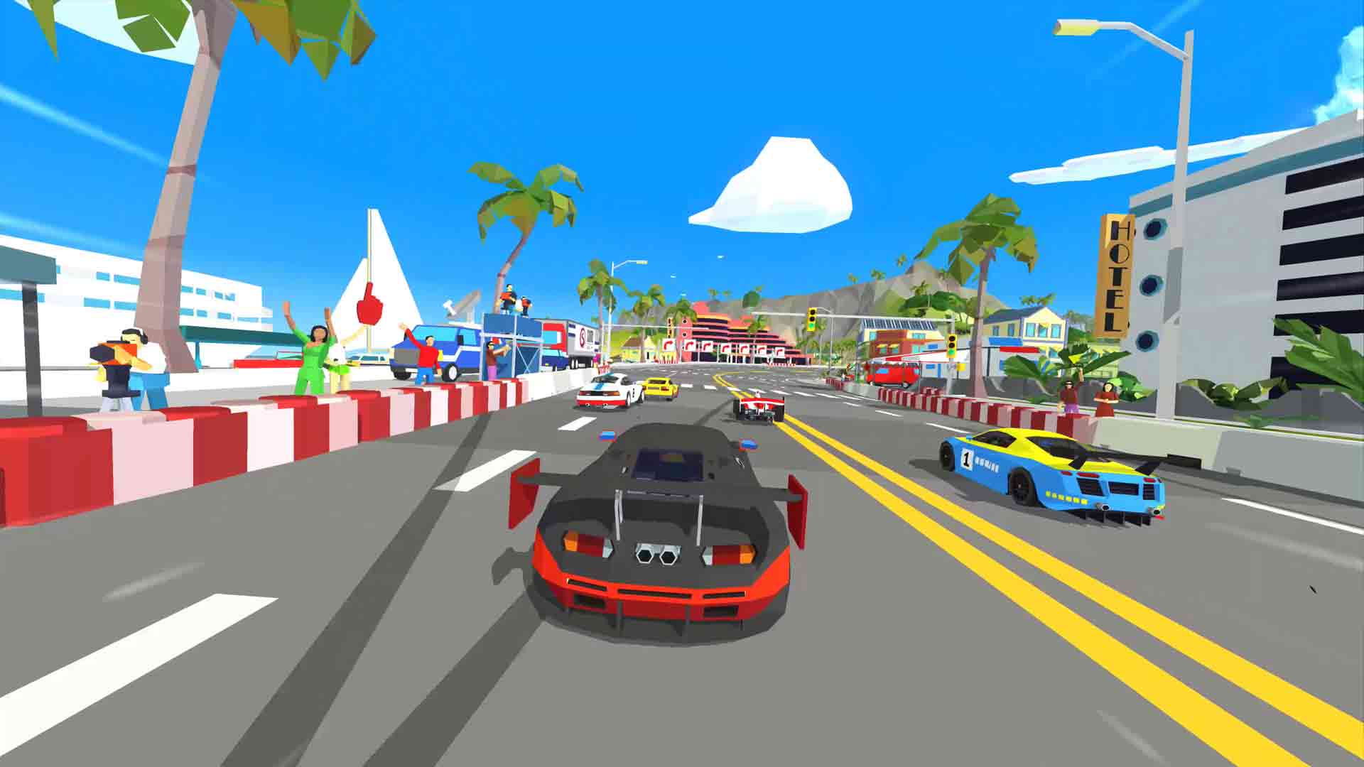 Hotshot Racing Review Xbox Wallpaper Screenshot