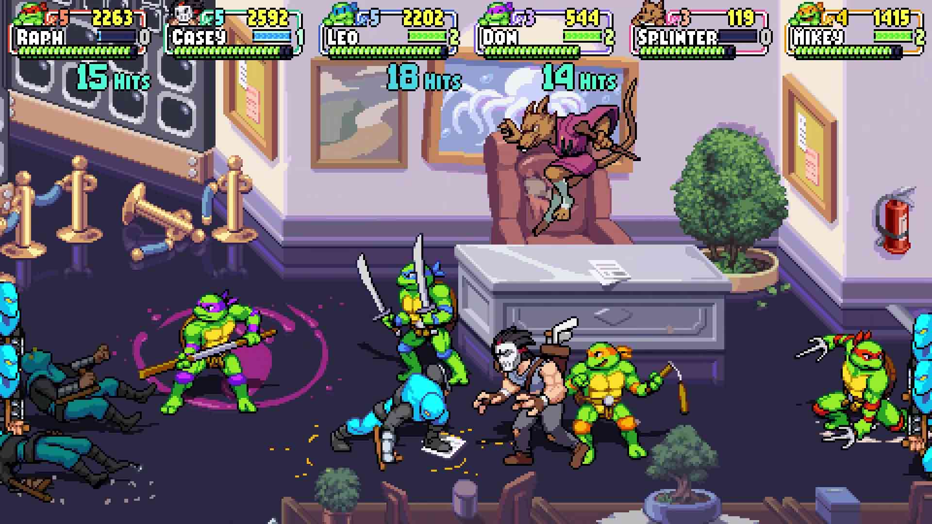 Teenage Mutant Ninja Turtles: Shredder's Revenge Review Xbox Wallpaper Screenshot