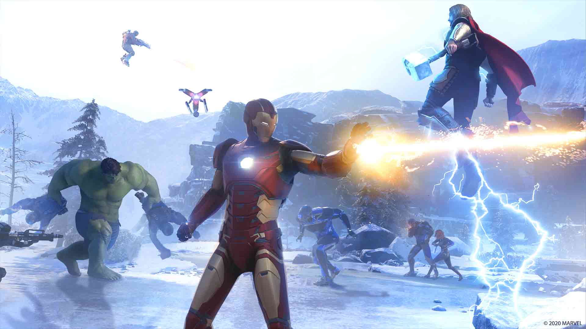 Marvel's Avengers coop
