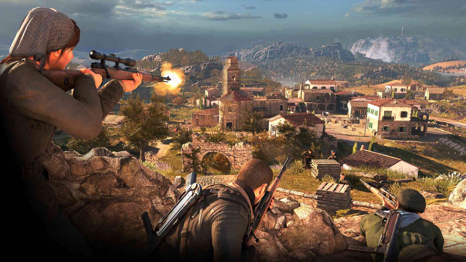 Sniper Elite 4 Screenshot Skeleton Destruction
