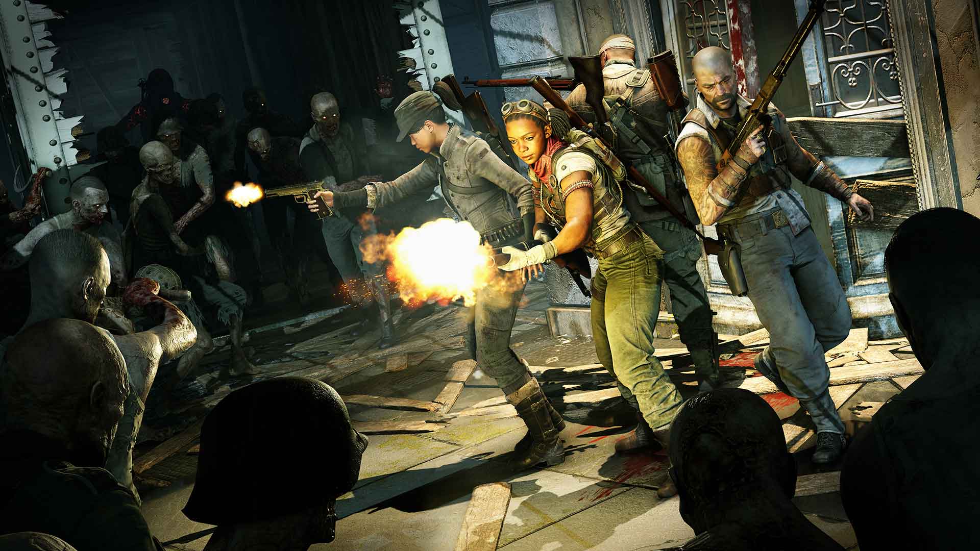 Zombie Army 4: Dead War Terror Lab Review Xbox Wallpaper Screenshot