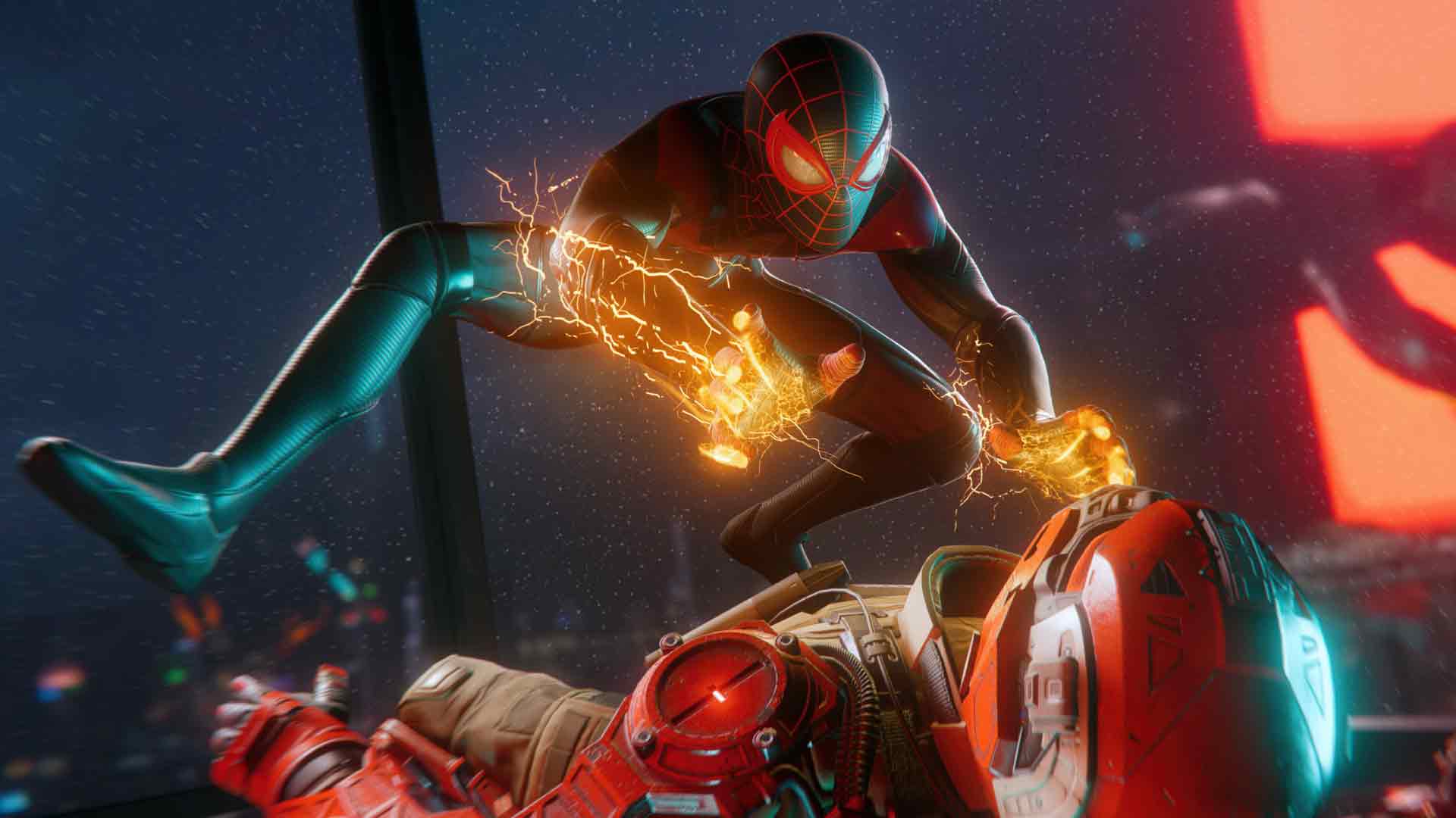 Marvel's Spider-Man: Miles Morales Review PS5 Wallpaper Screenshot