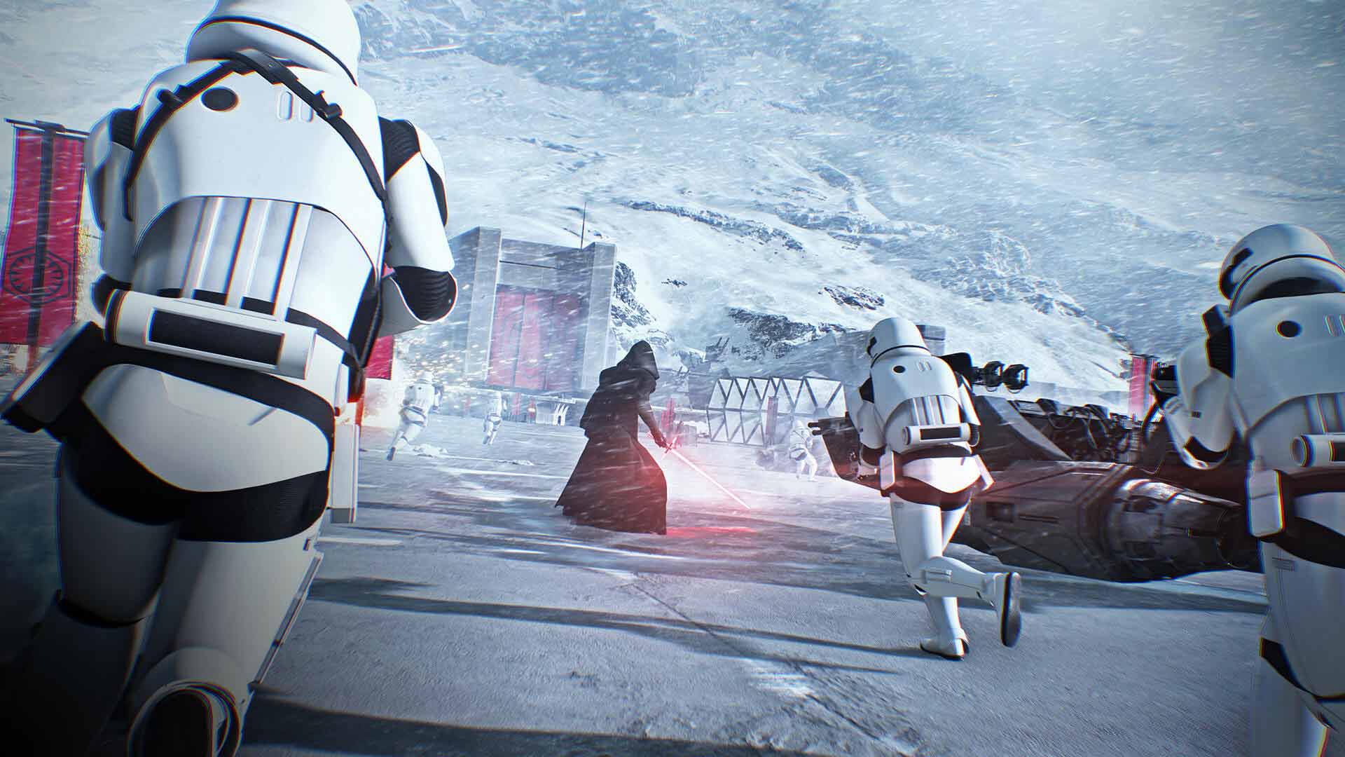 Star Wars Battlefront 2 campaign Screenshot