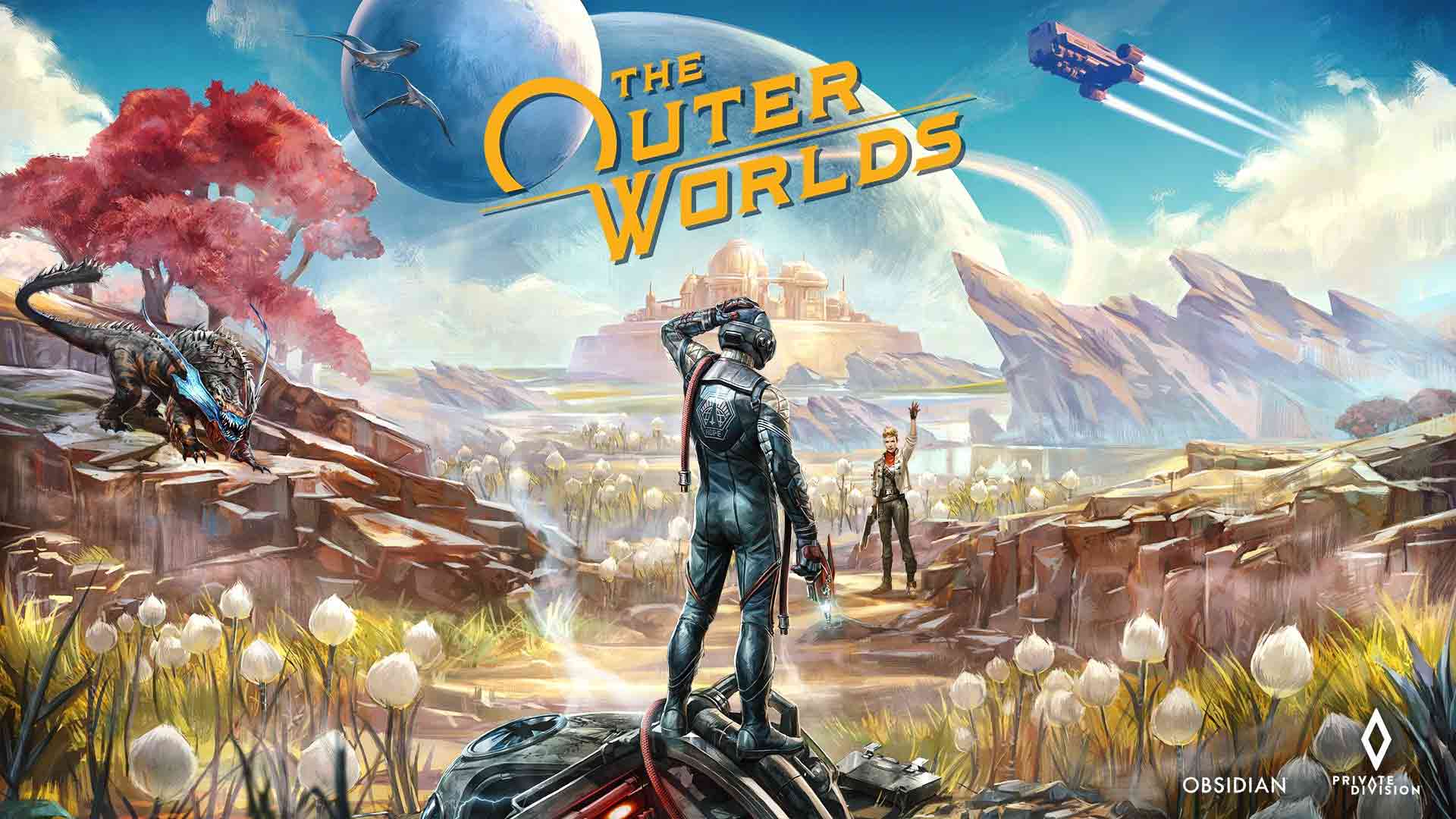 The Outer Worlds Nintendo Switch cover