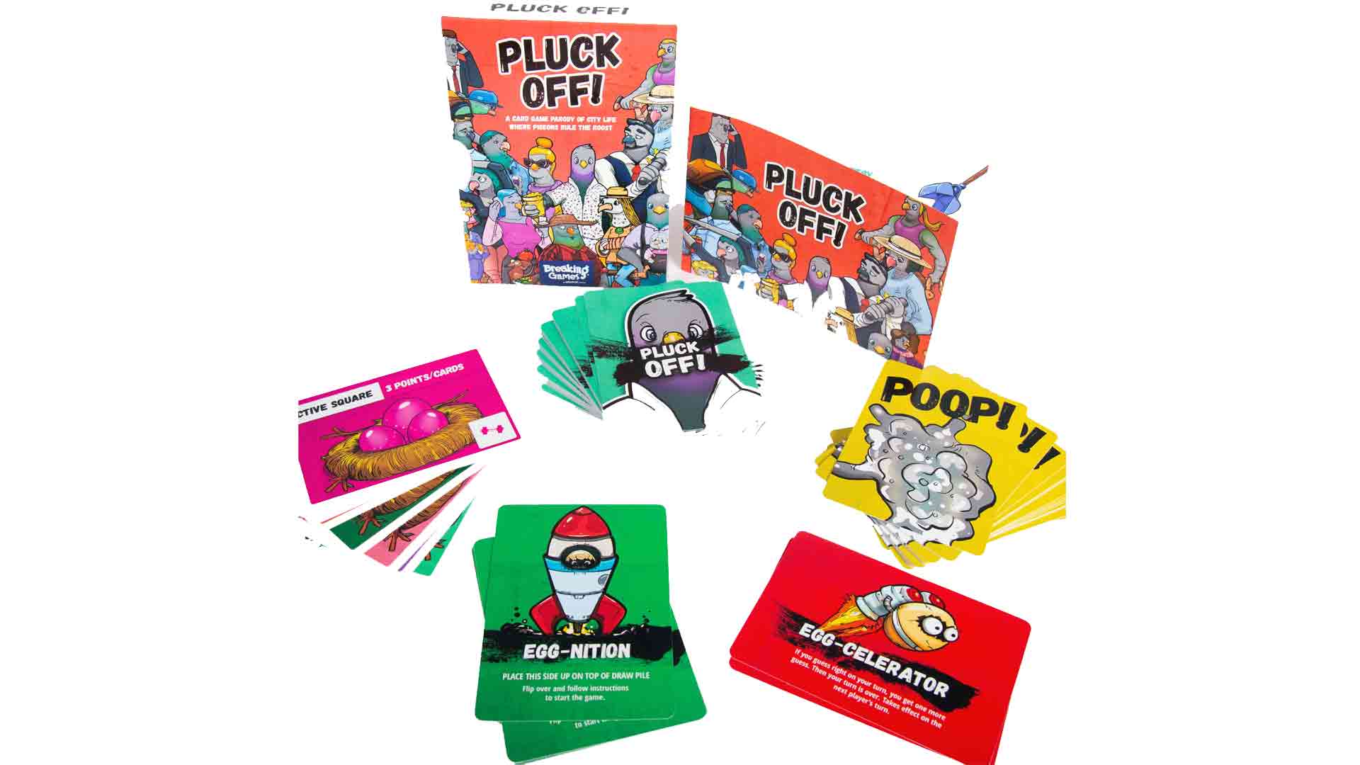 Pluck Off! Board Game