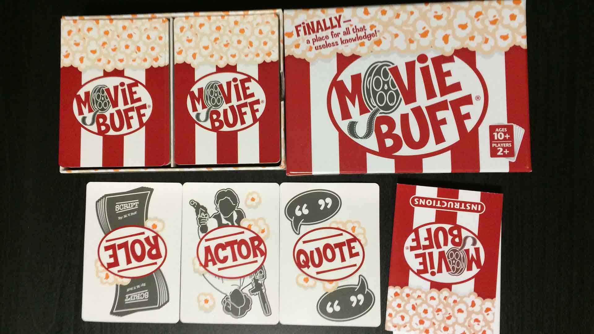Movie Buff Card Game