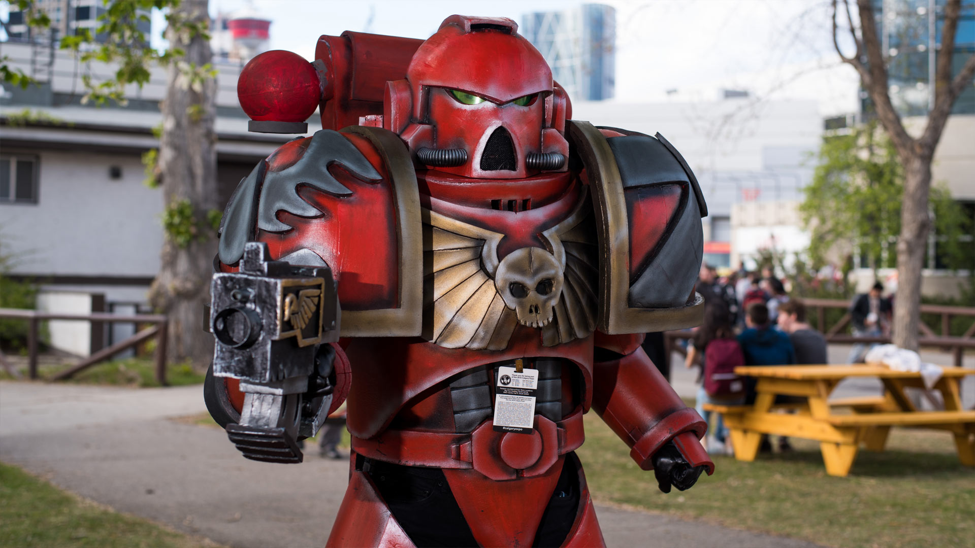 Calgary Expo 2016 Cosplay Day 2 Warhammer 40k Marine