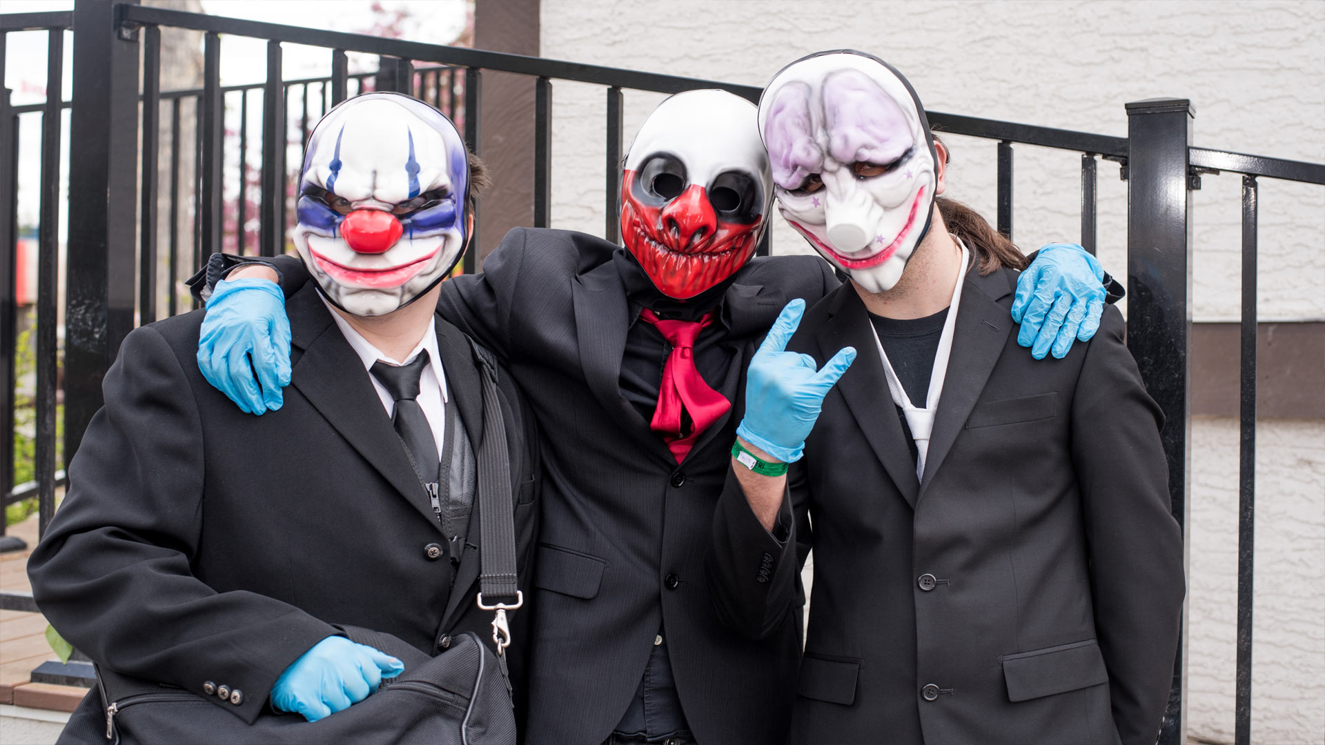 Calgary Expo 2016 Cosplay Day 2 Payday Squad