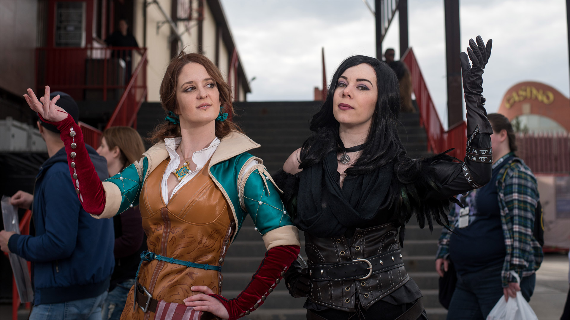 Calgary Expo 2016 Cosplay Day 3 Yennifer and Triss The Witcher