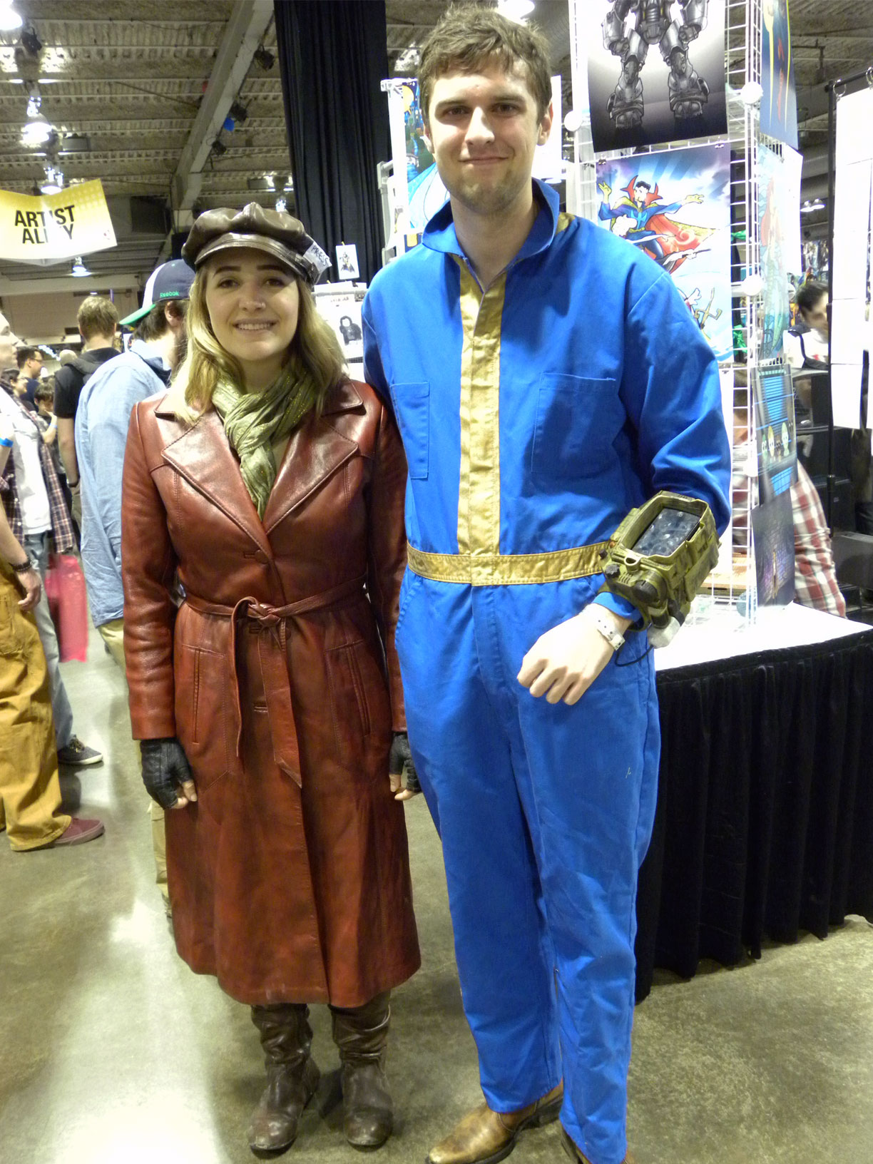 Calgary Expo 2016 Cosplay Day 4 Fallout Piper and Vault Guy