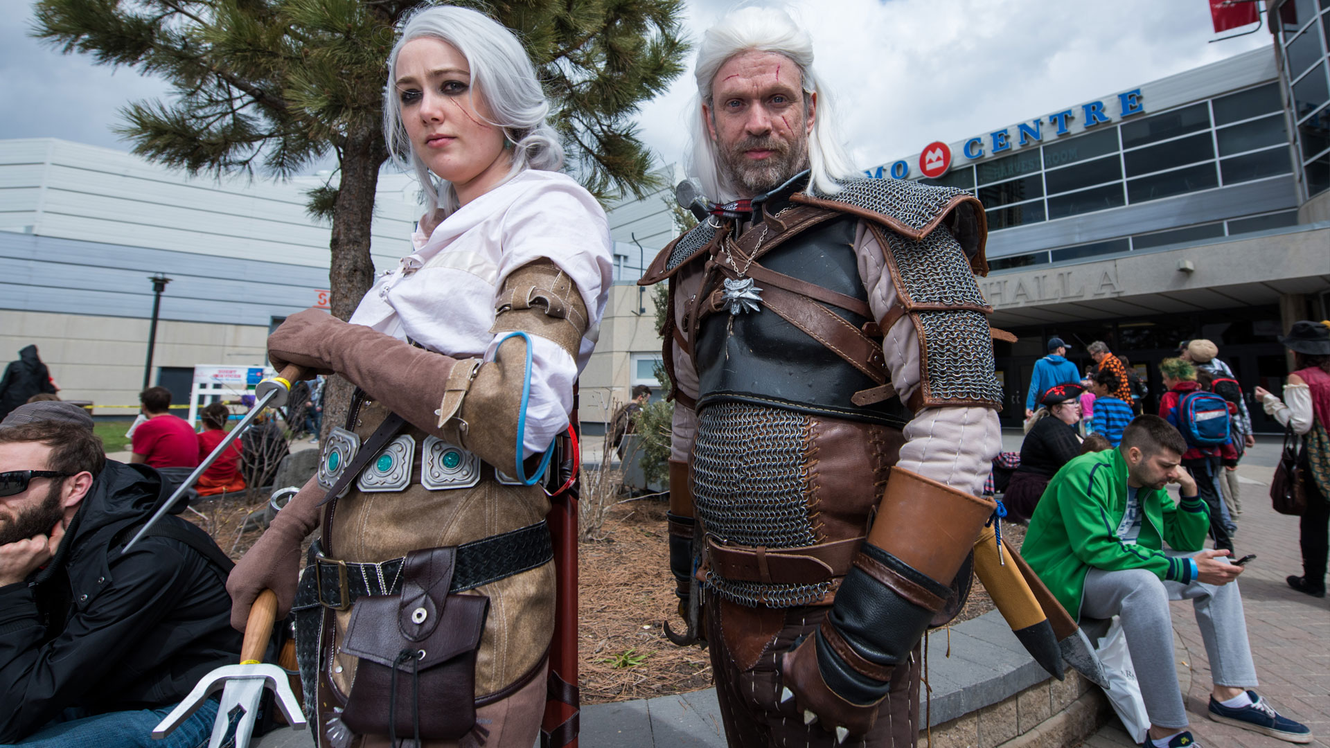 Calgary Expo 2017 Cosplay Day 4 The Witcher Geralt and Ciri