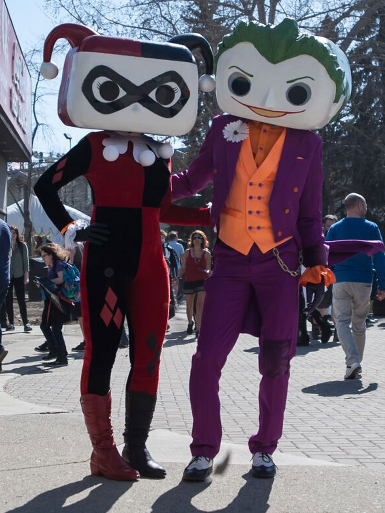Calgary Expo 2018 Cosplay Day 2 Joker and Harley Quinn