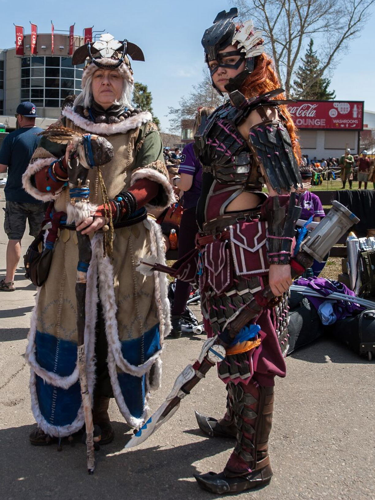 Calgary Expo 2020 Cosplay Aloy and leader