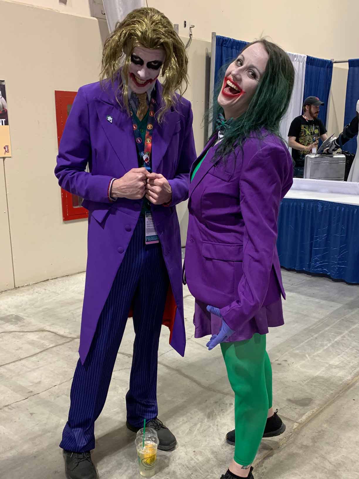 Calgary Expo 2019 Cosplay Friday Joker and Harley Quinn