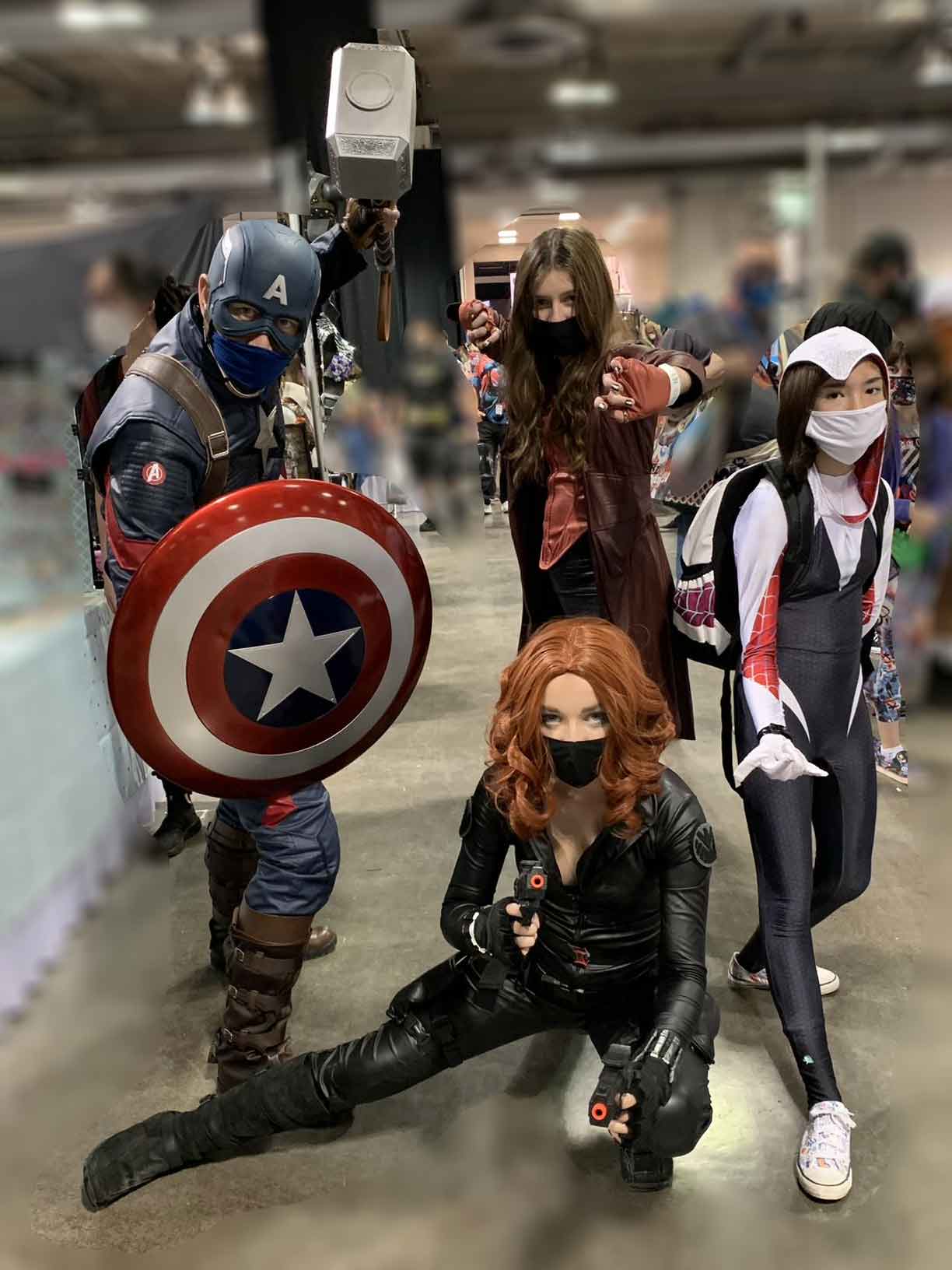 Marvel Team Calgary Expo 2021 Cosplay
