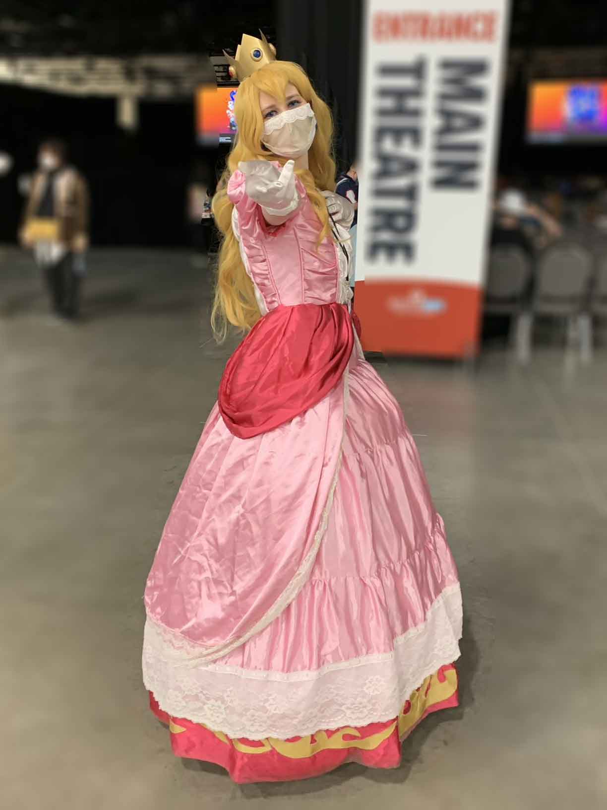 Princess Peach Calgary Expo 2021 Cosplay