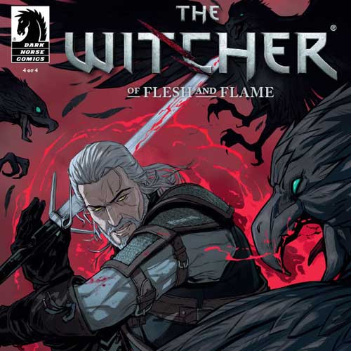 The Witcher: Of Flesh and Flame Cover
