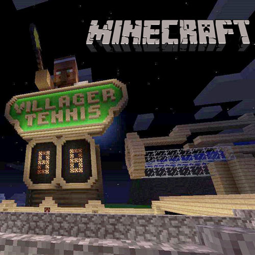 Minecraft Villager Tennis